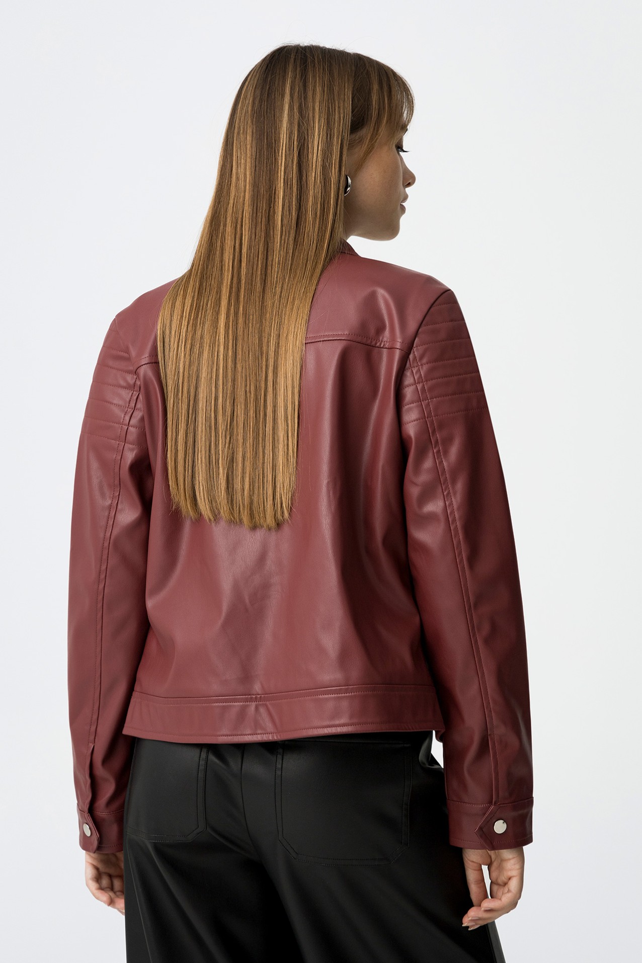 Leather Effect Jacket