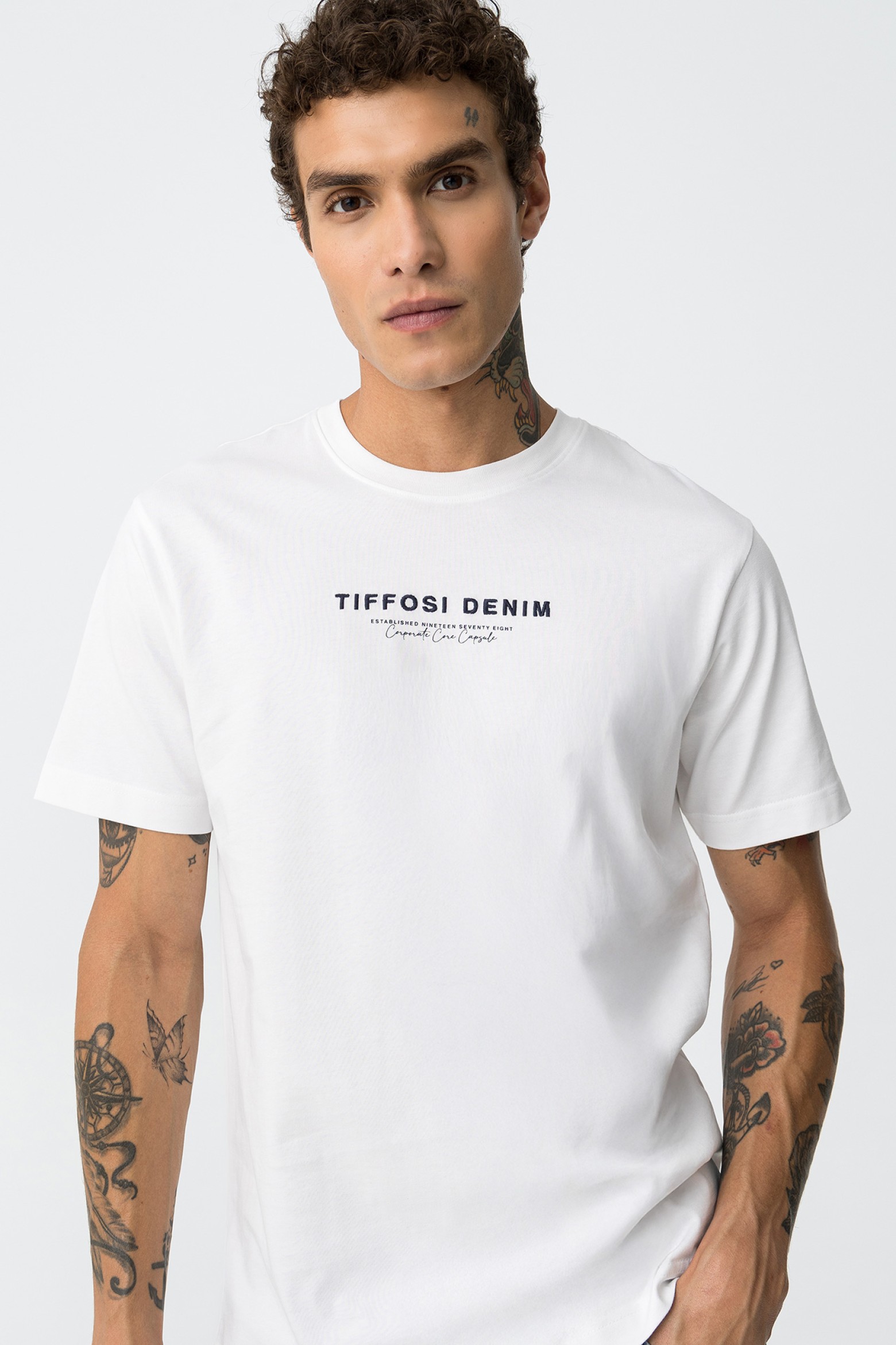 Embroidered Message T-Shirt