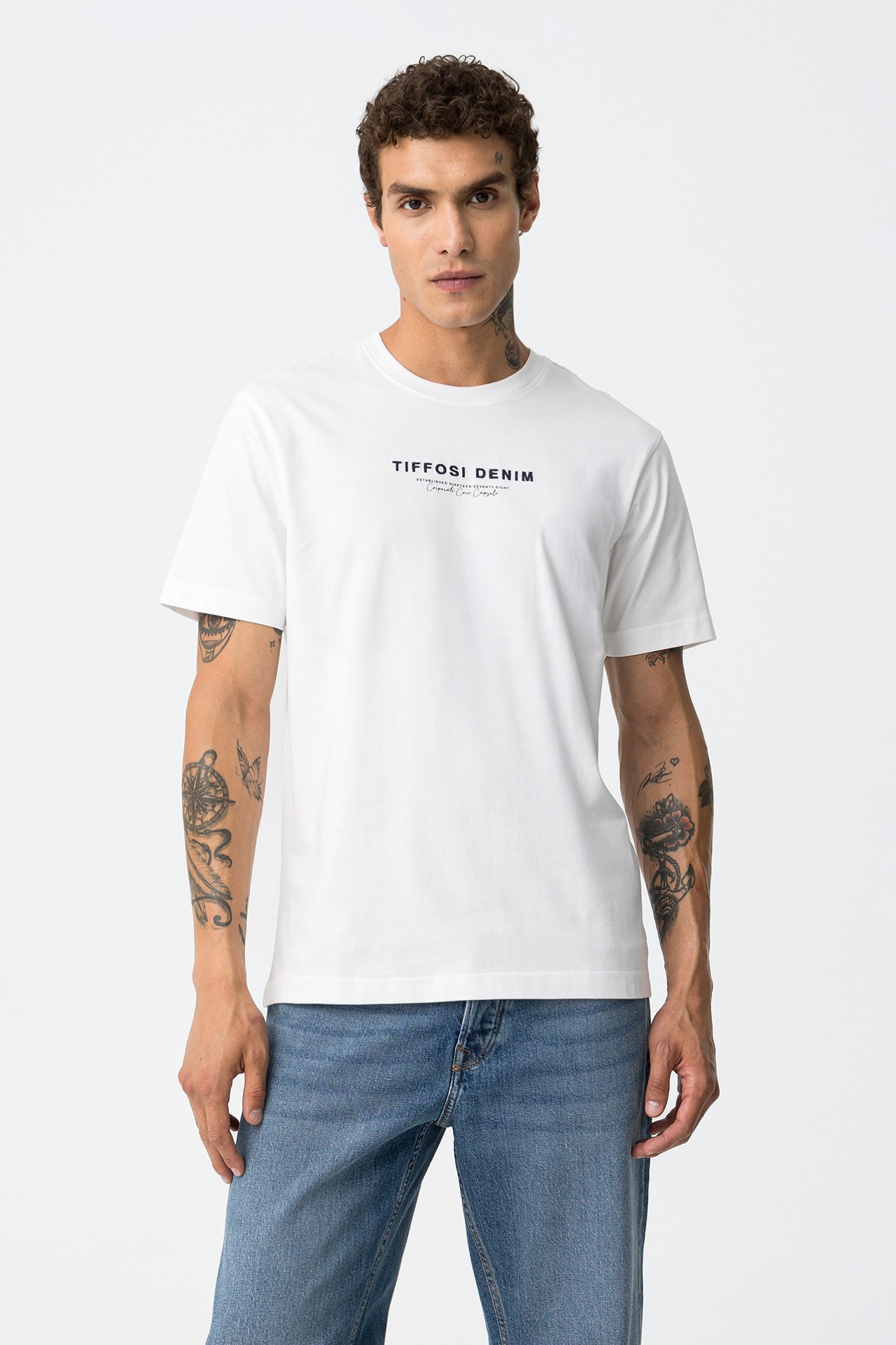 Embroidered Message T-Shirt