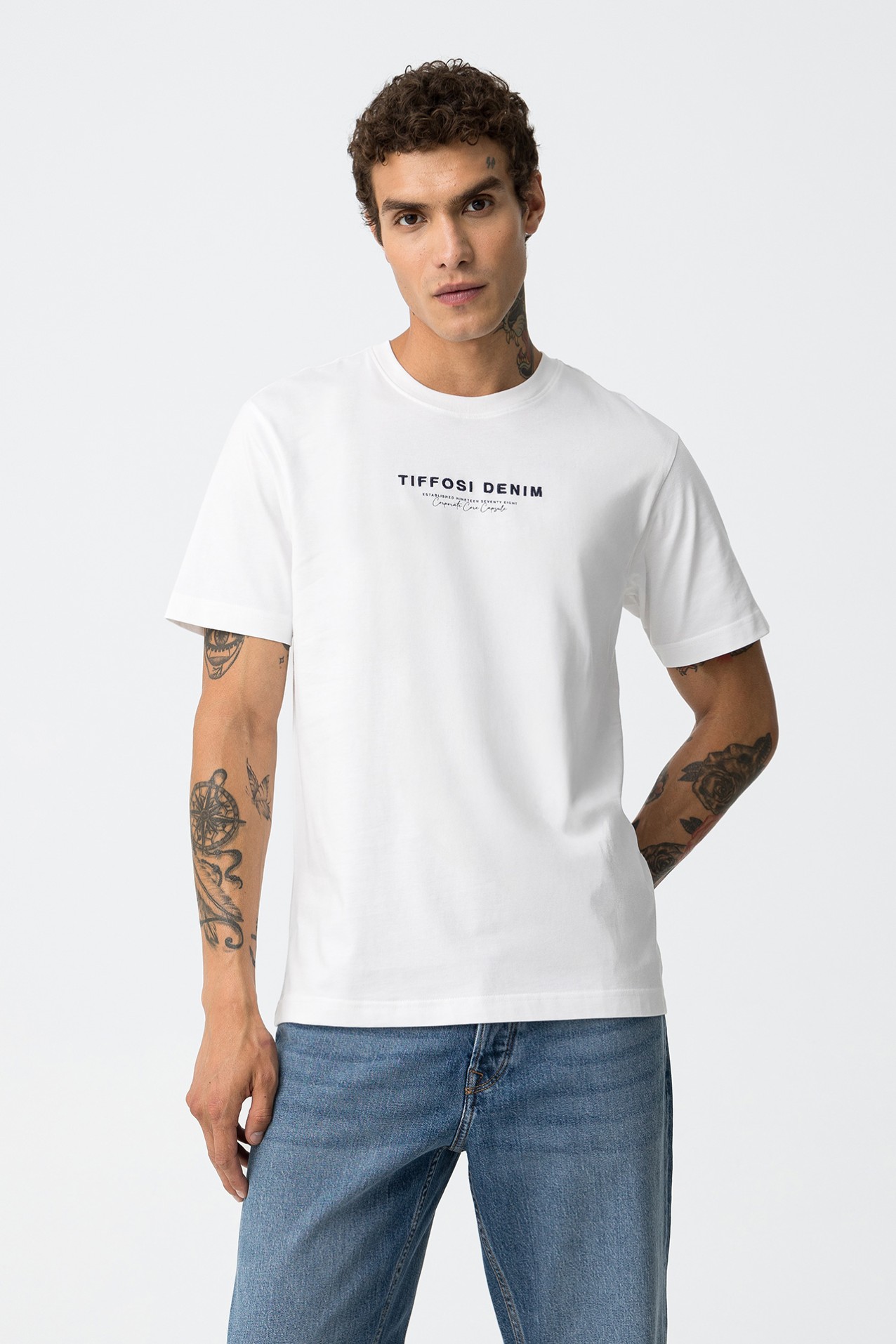 Embroidered Message T-Shirt