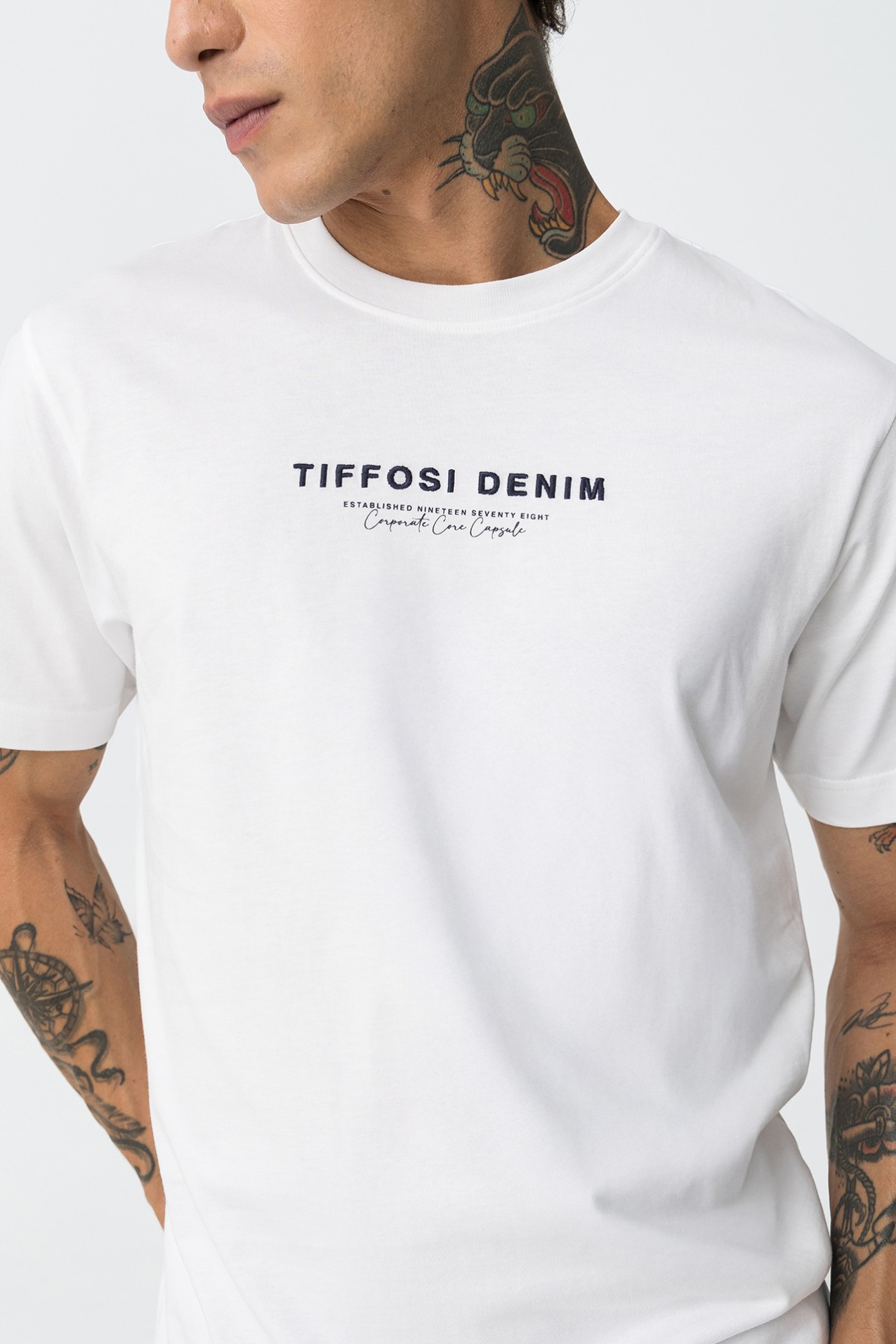 Embroidered Message T-Shirt