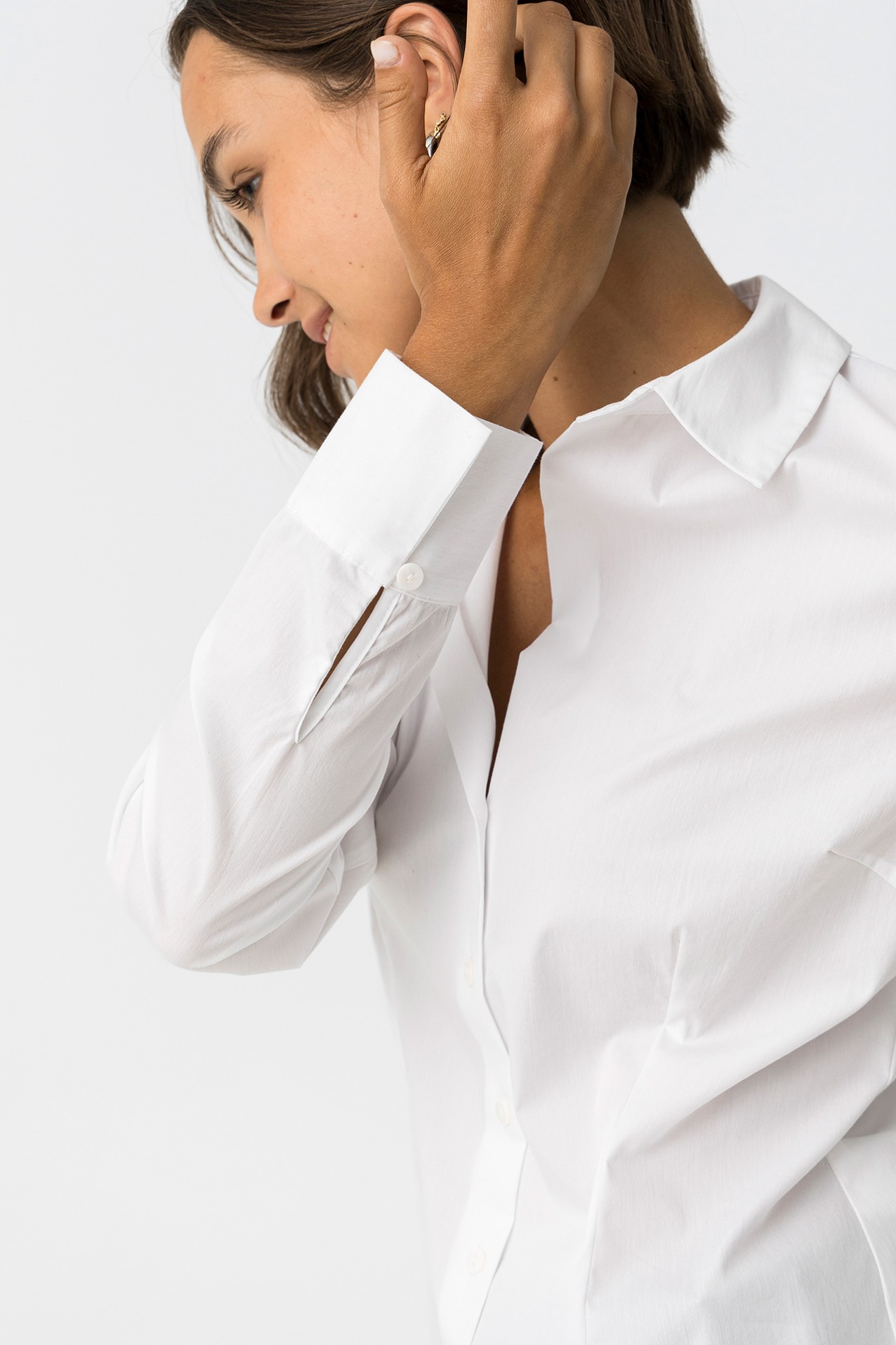 White Slim Fit Shirt