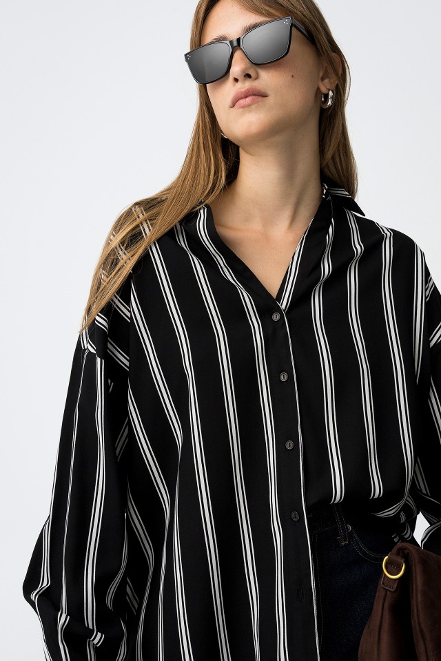 Relaxed Striped Shirt