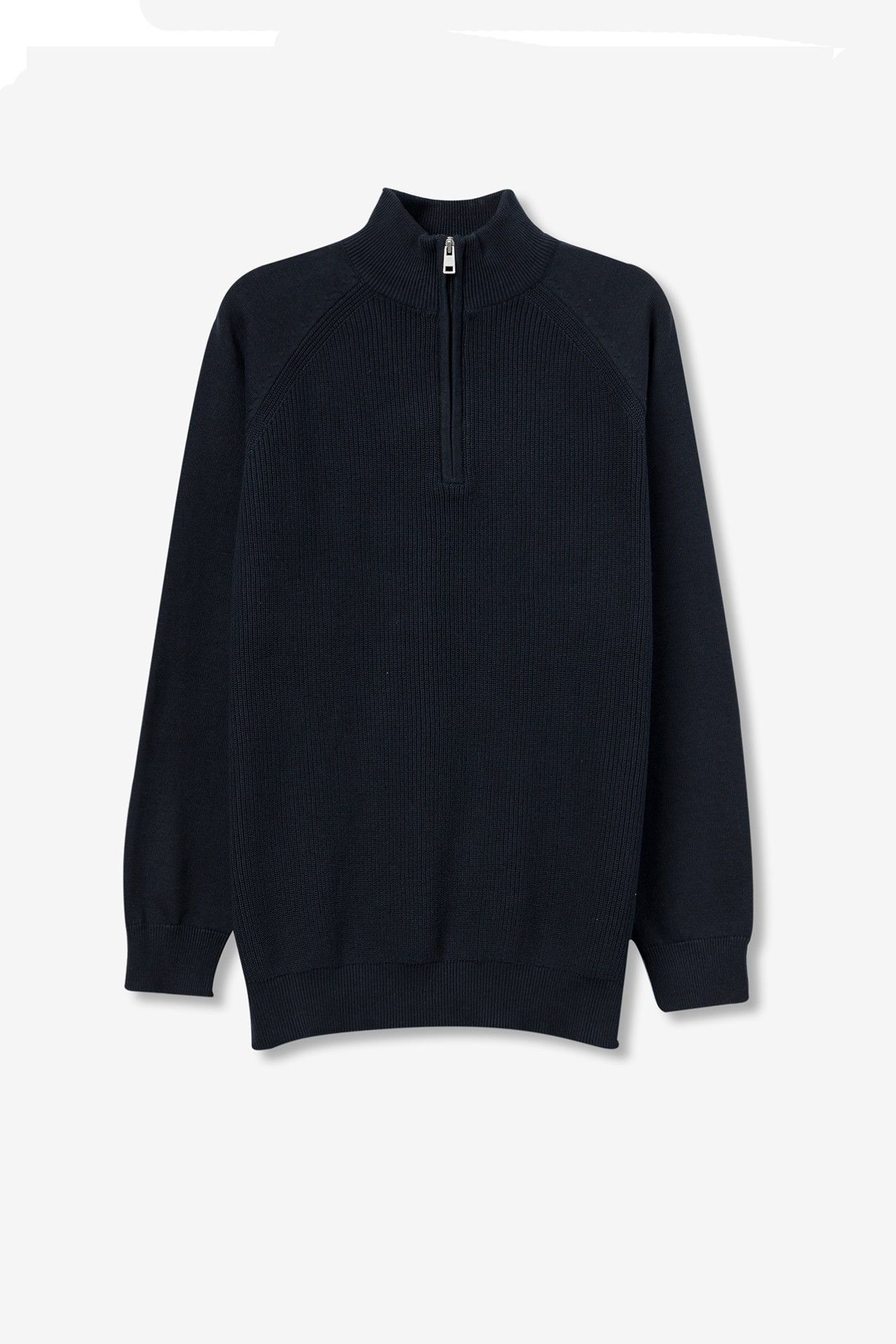 Perkins sweater with zipper