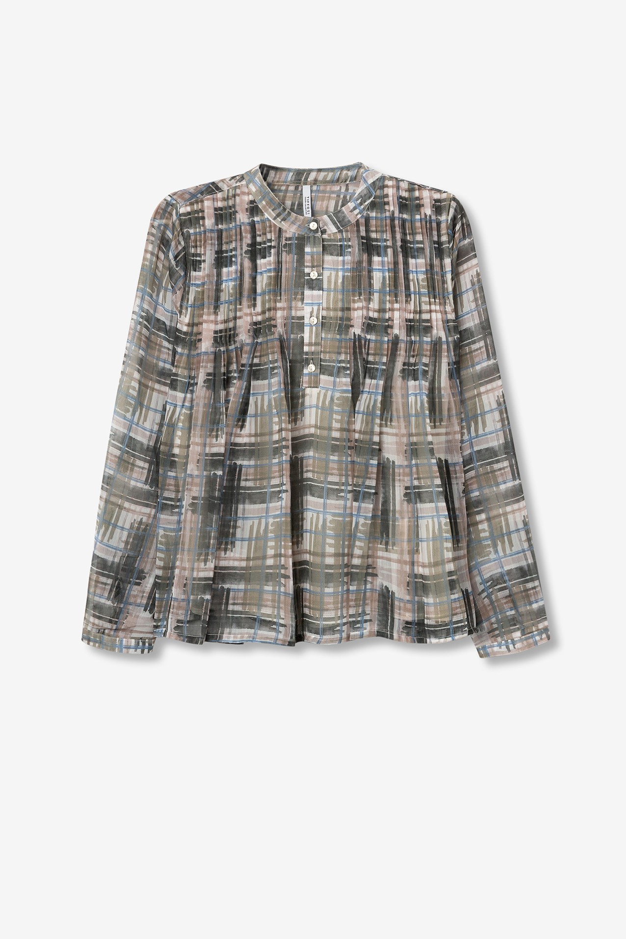 Printed Fluid Blouse