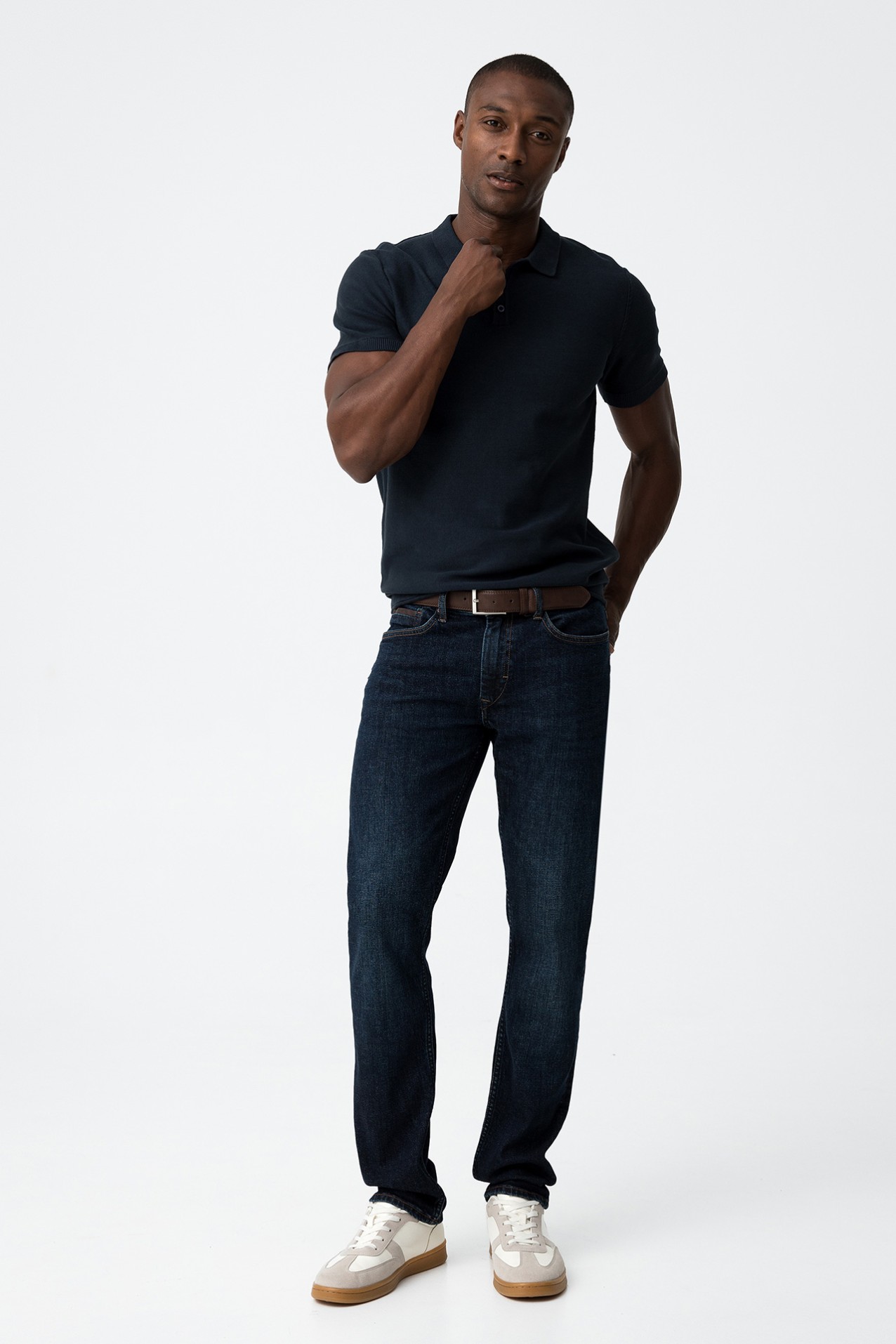 Jeans Leo Comfort Fit Com Cinto