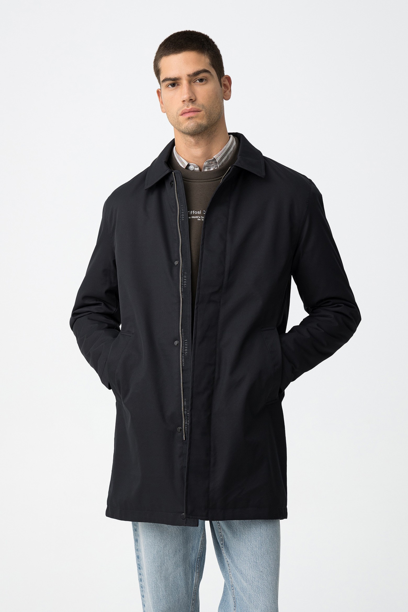 Regular Fit Trench Coat