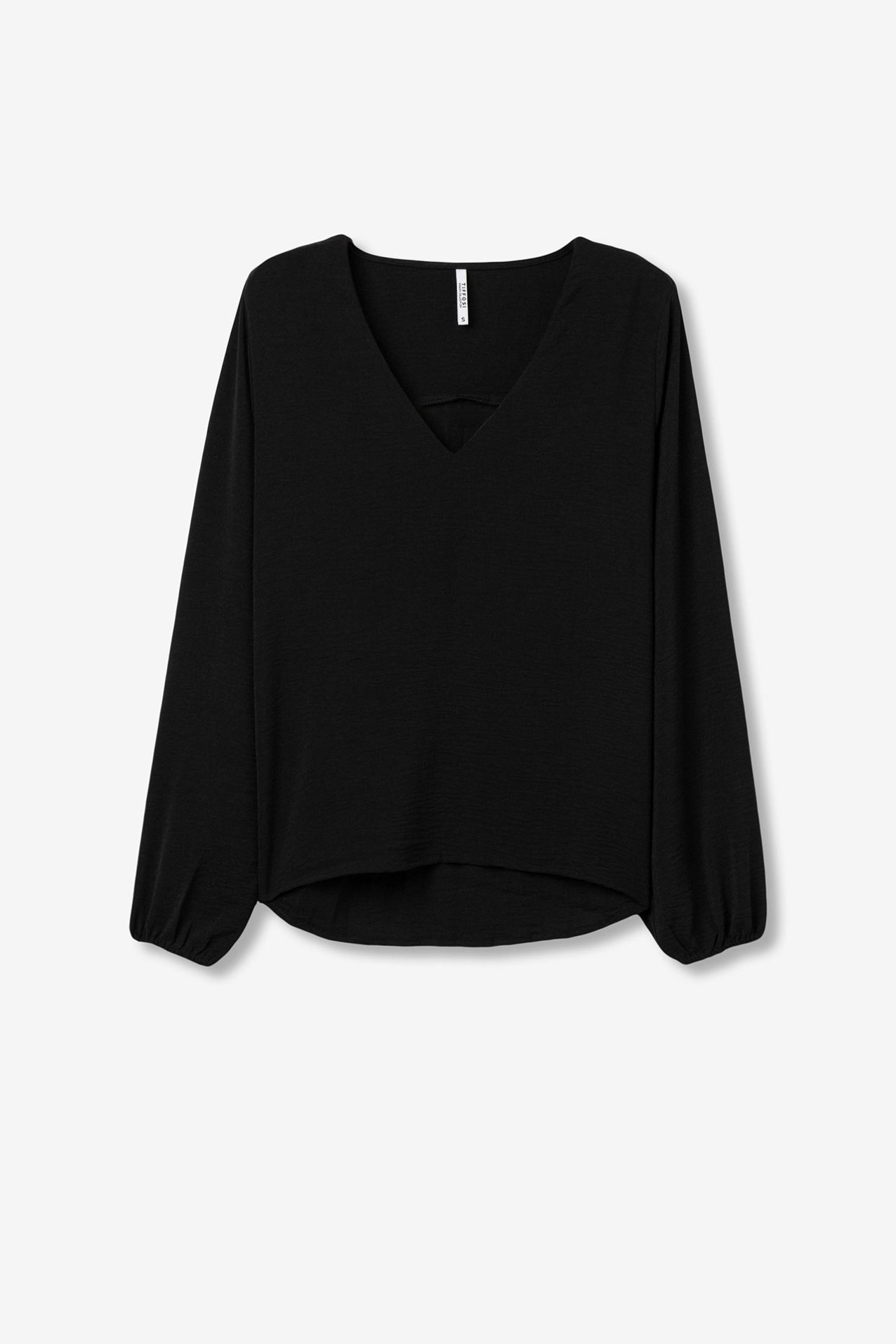 Top with Pleated Back