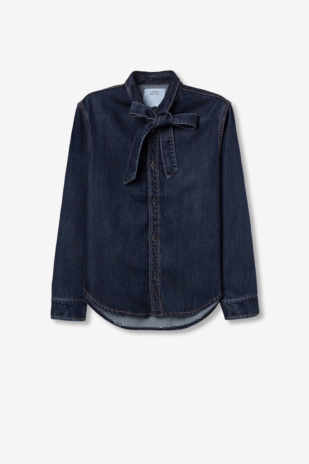 Indigo-Blue Long Sleeve Shirt