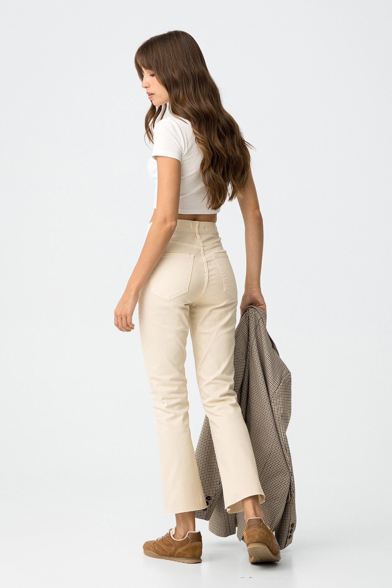 Megan Cropped Flare Jeans
