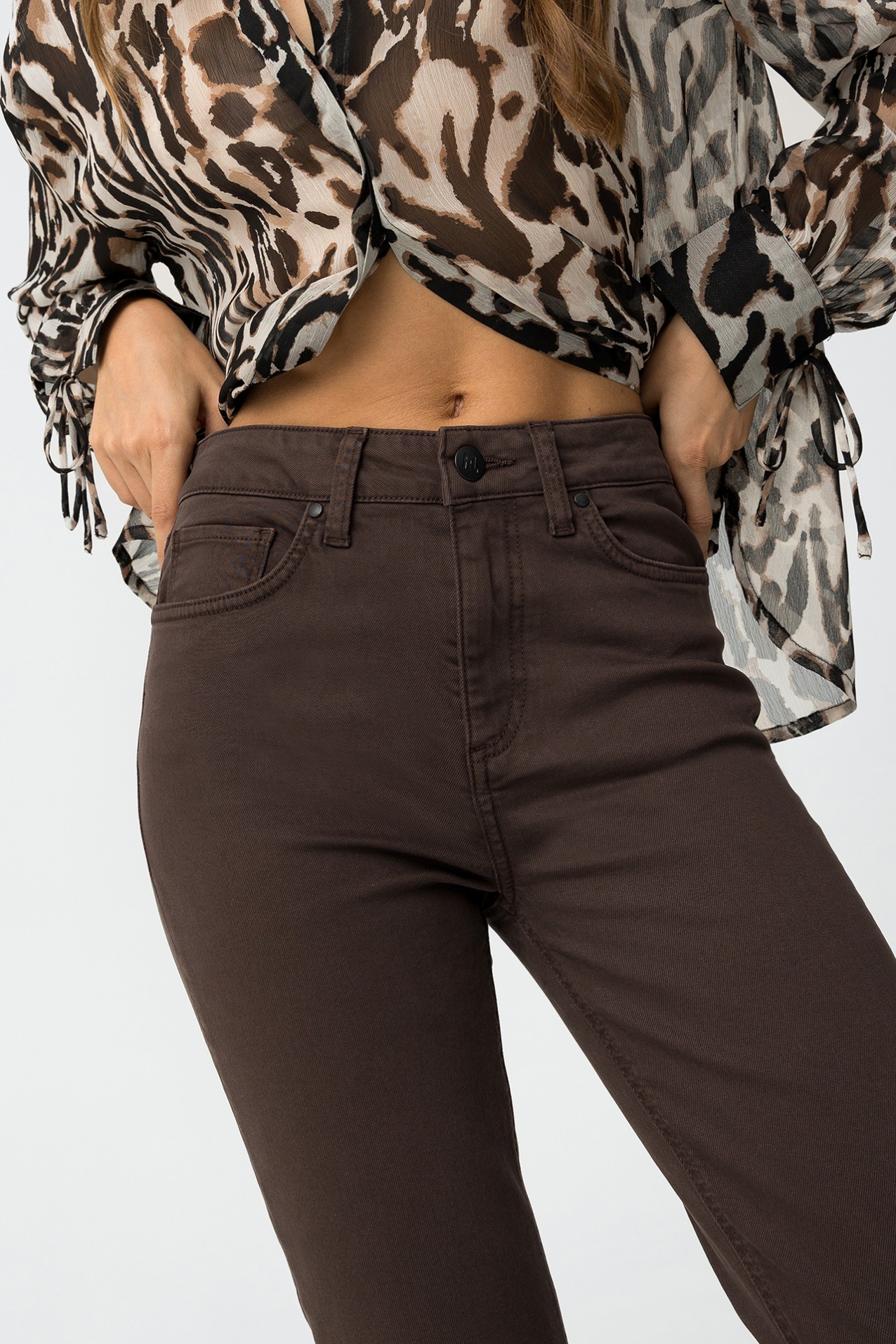 Megan Cropped Flare Jeans