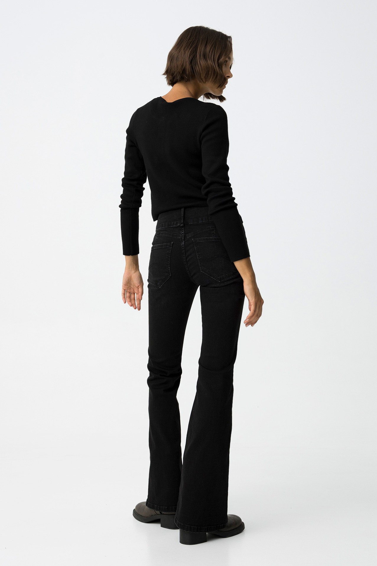 Double Up Flare Jeans