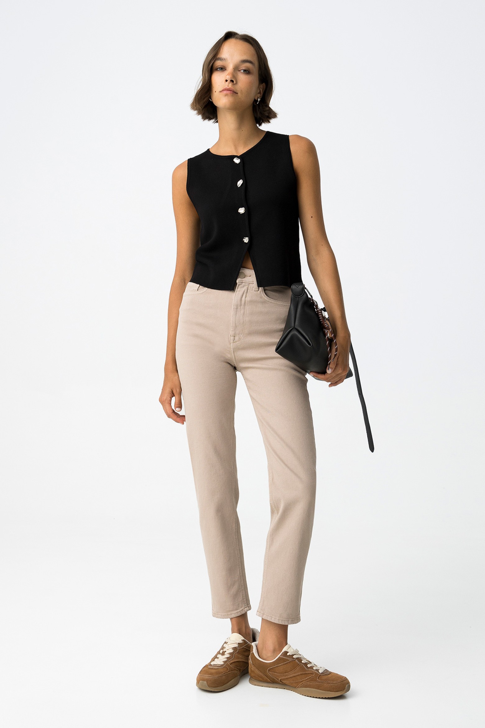 Light Beige Slim Jeans