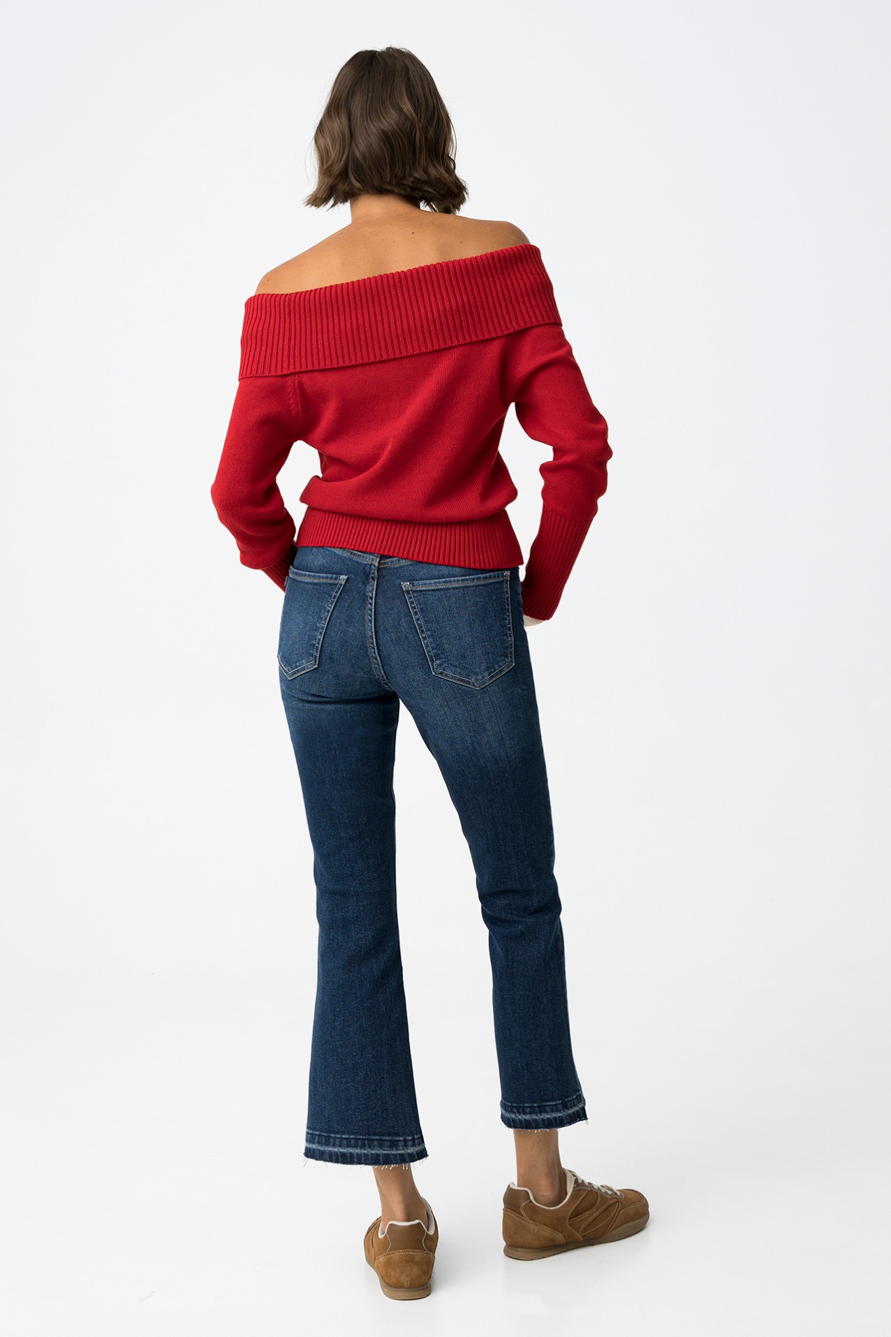 Megan Cropped Flare Jeans