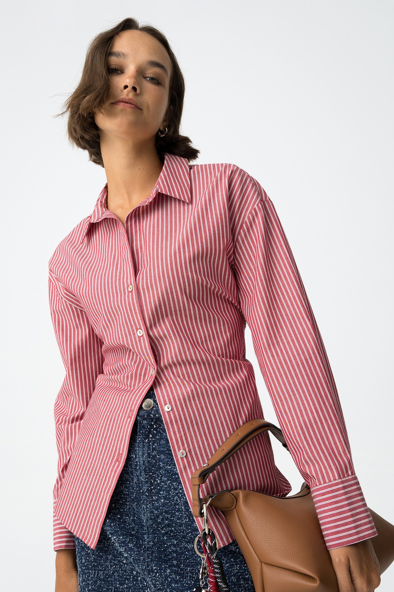 Camisa Relaxed com Cord�o Inserido
