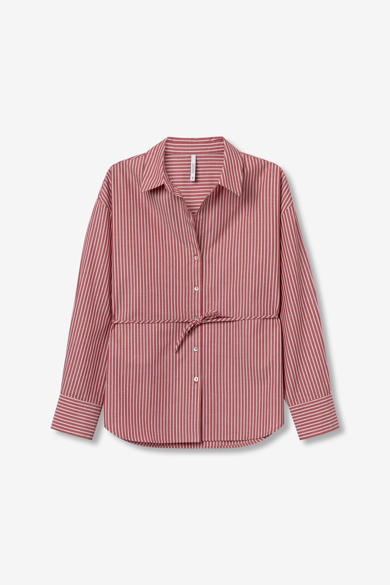 Camisa Relaxed com Cord�o Inserido