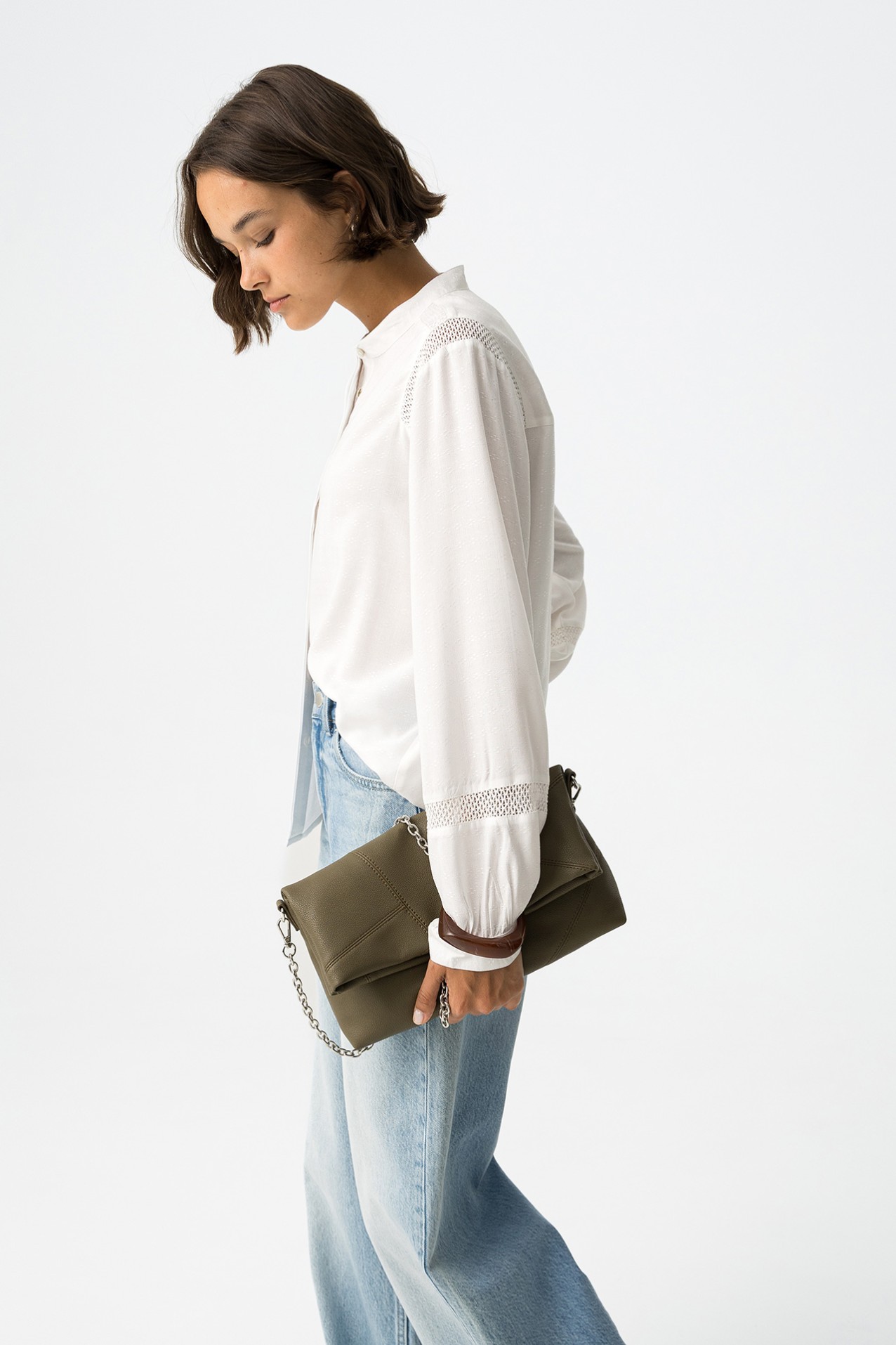 Embroidered Lace Shirt