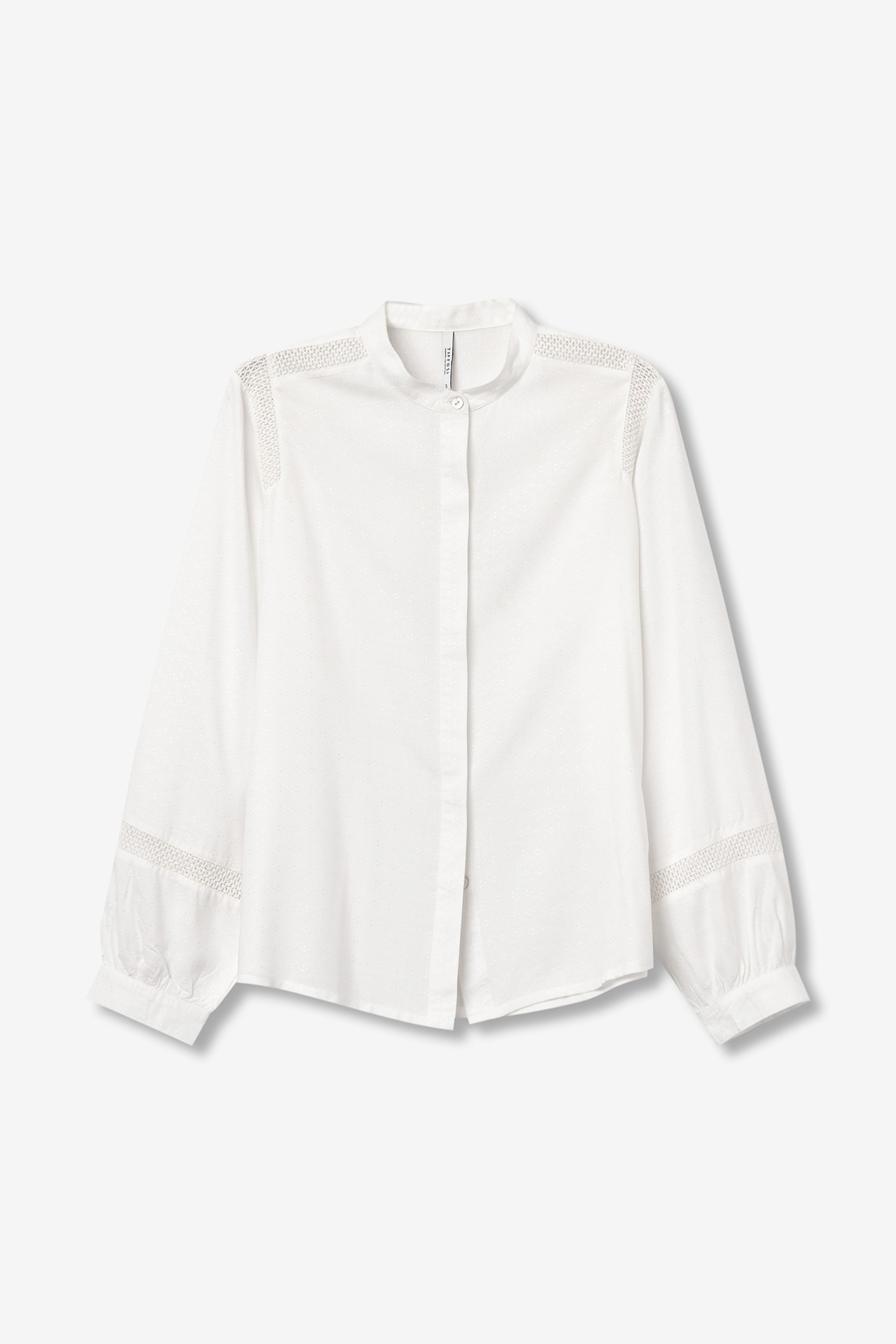 Embroidered Lace Shirt