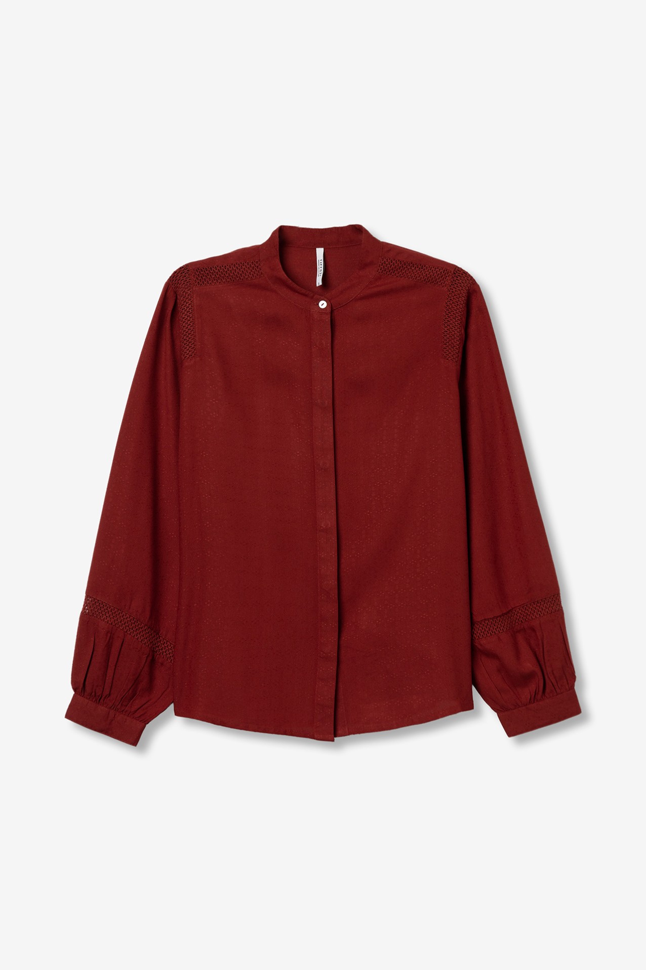 Embroidered Lace Shirt