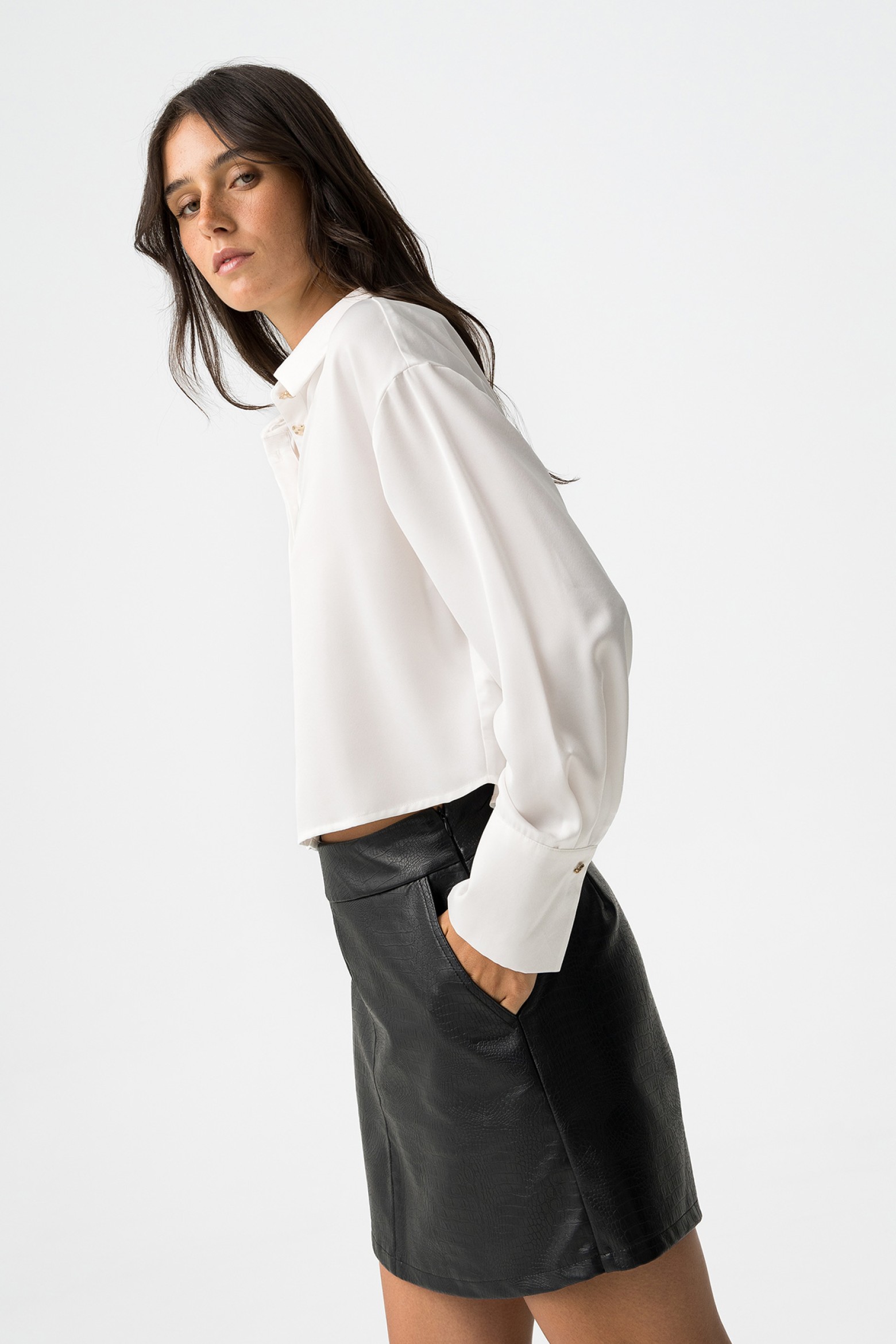 White Long Sleeve Shirt