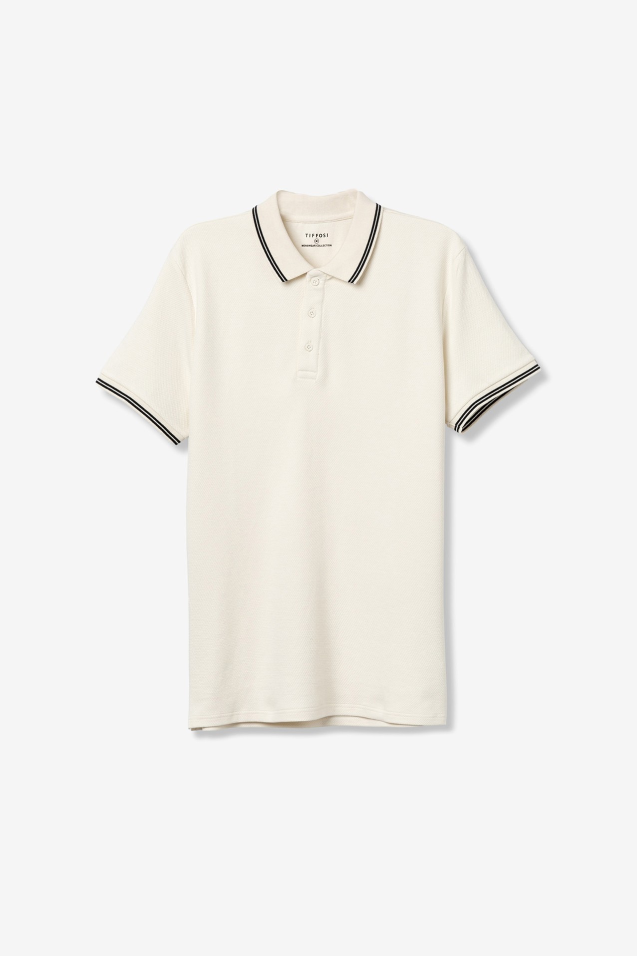 Polo com Contraste de Cor