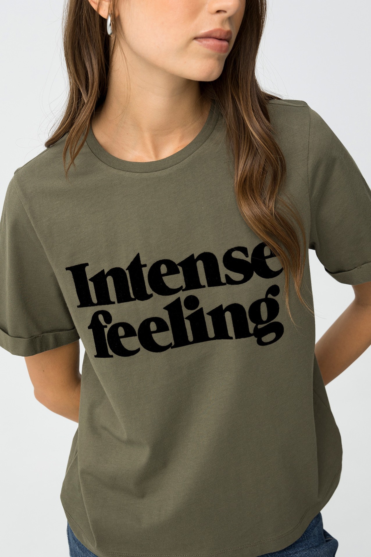 Velvet Printed T-shirt