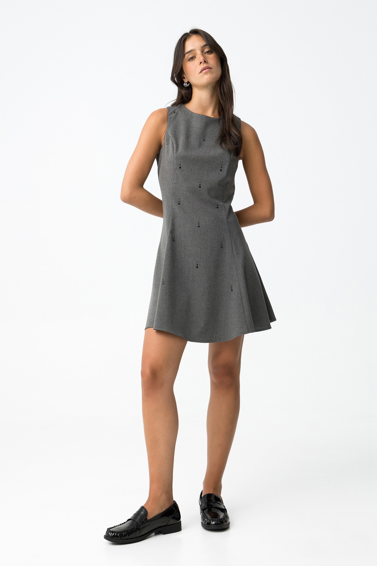 Vestido Evas com Strass