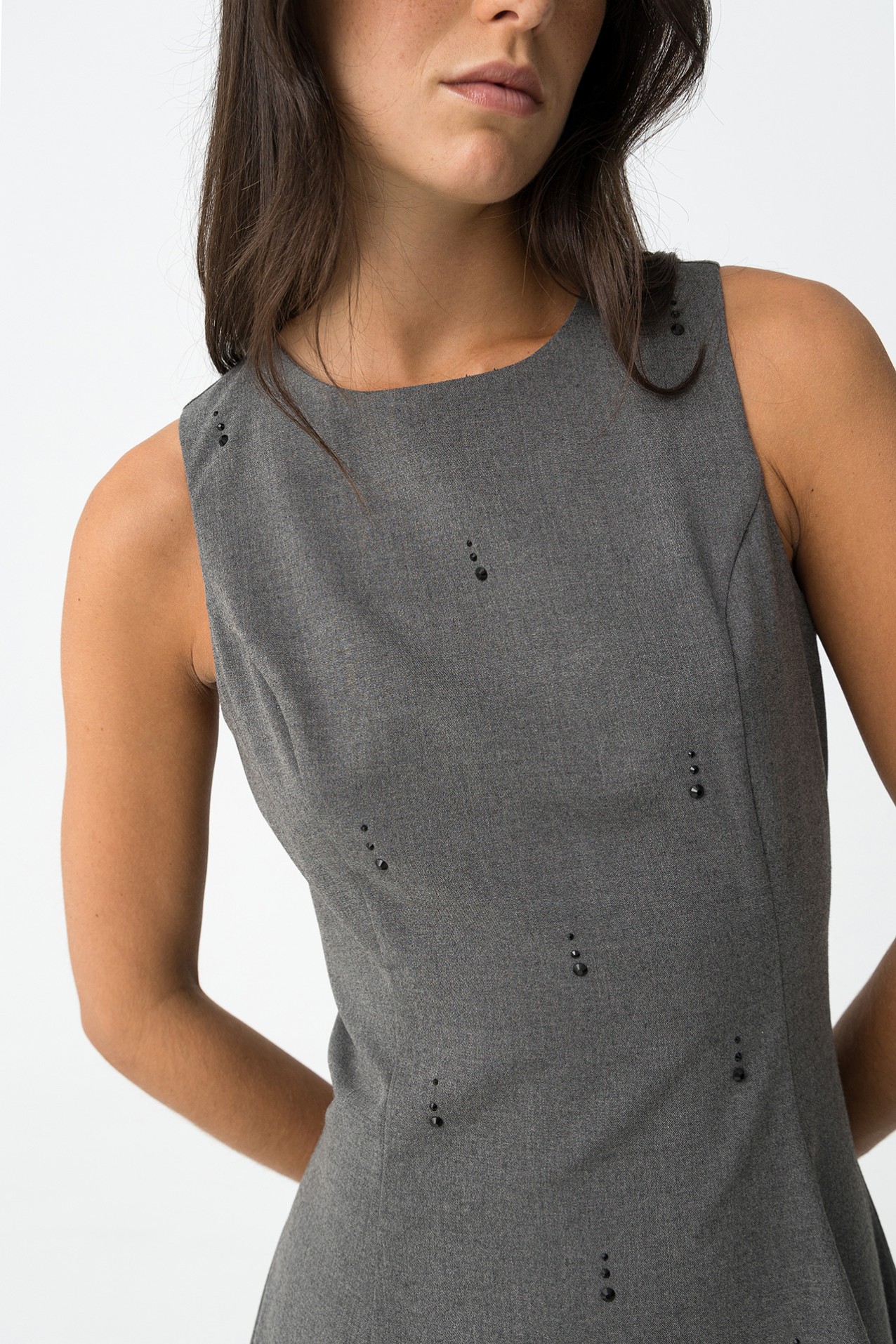 Vestido Evas com Strass