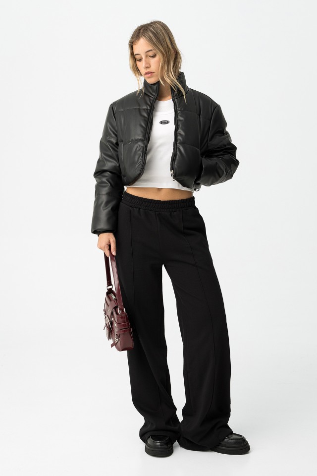 Calas de Felpa Wide Leg