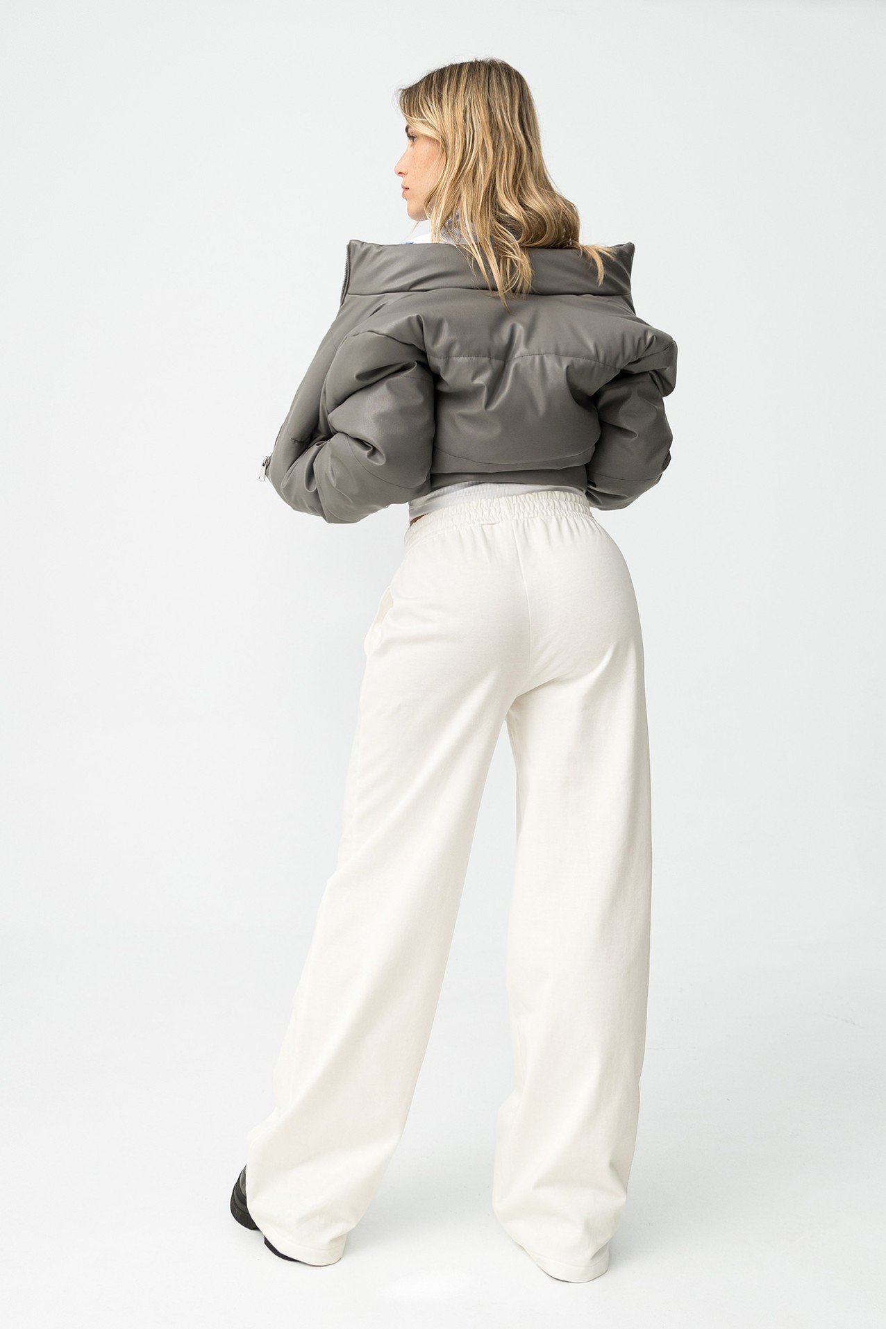 Calas de Felpa Wide Leg