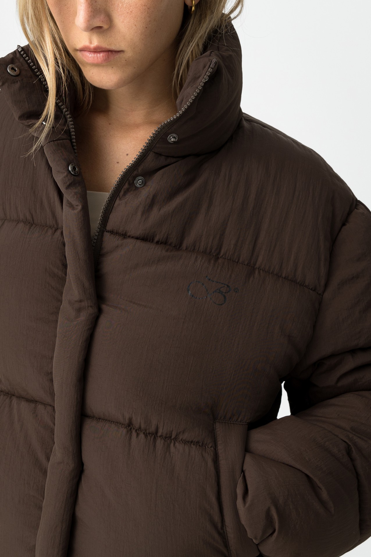 Casaco Acolchoado Relaxed Fit