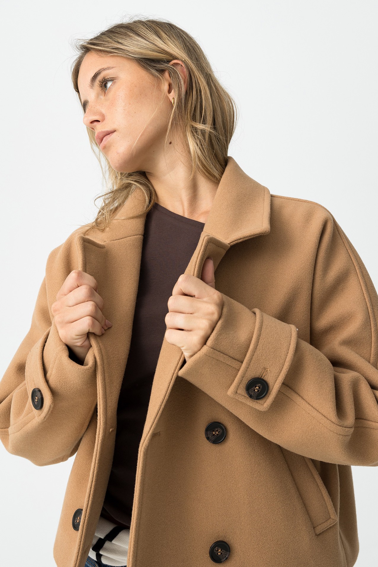 Casaco Curto Oversized