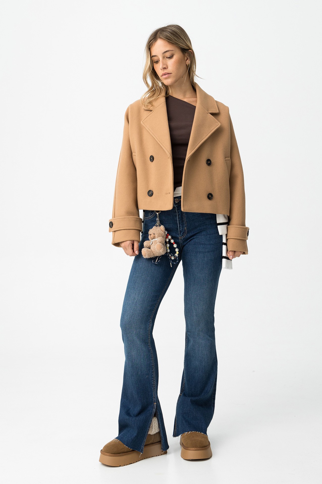 Casaco Curto Oversized