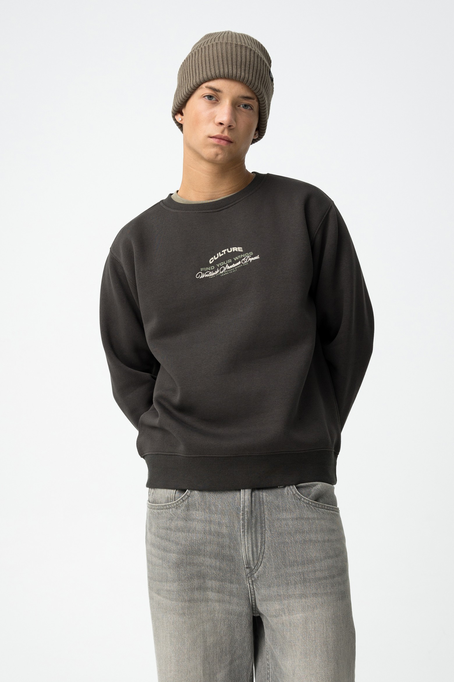 Sweatshirt Cinza