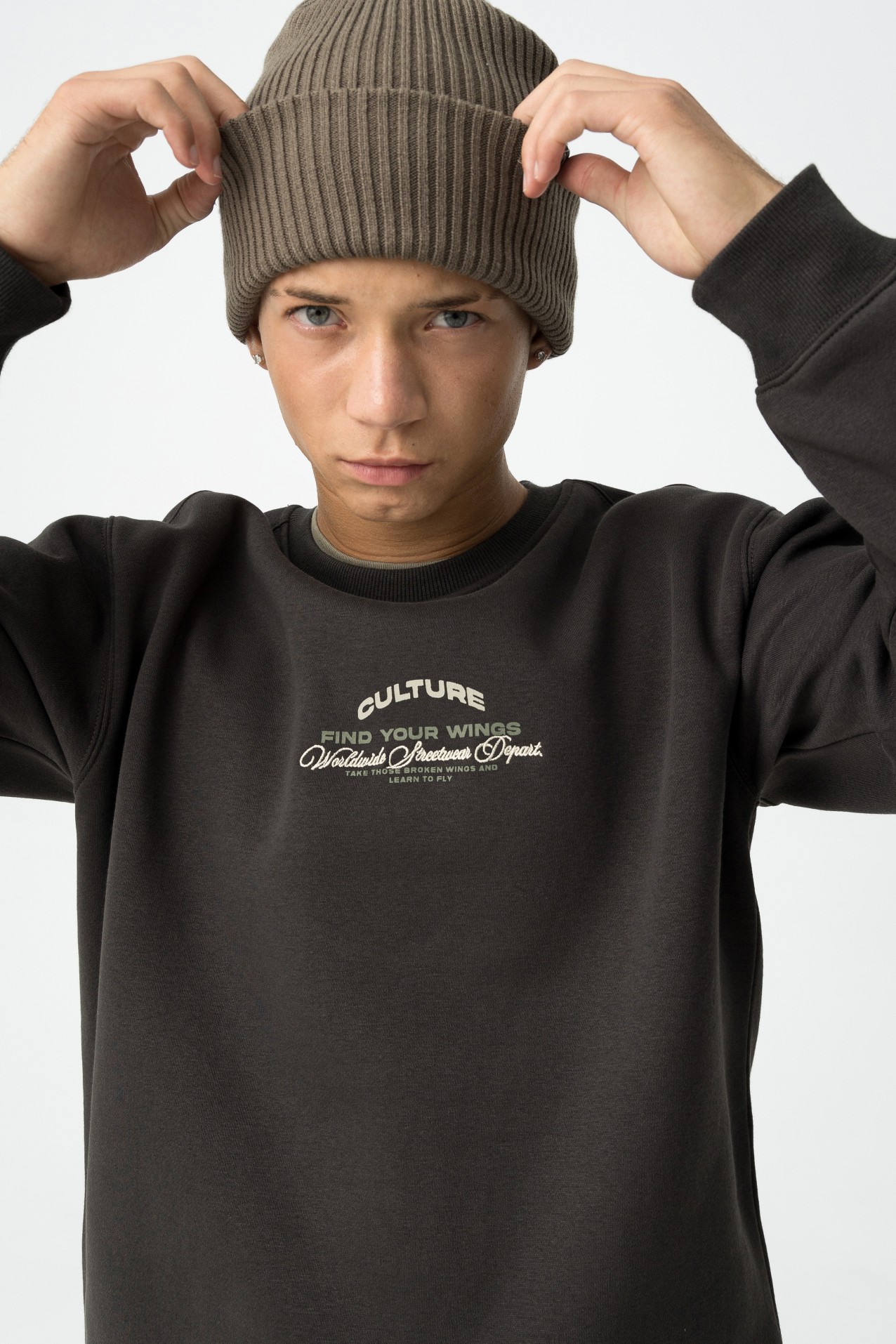 Sweatshirt Cinza