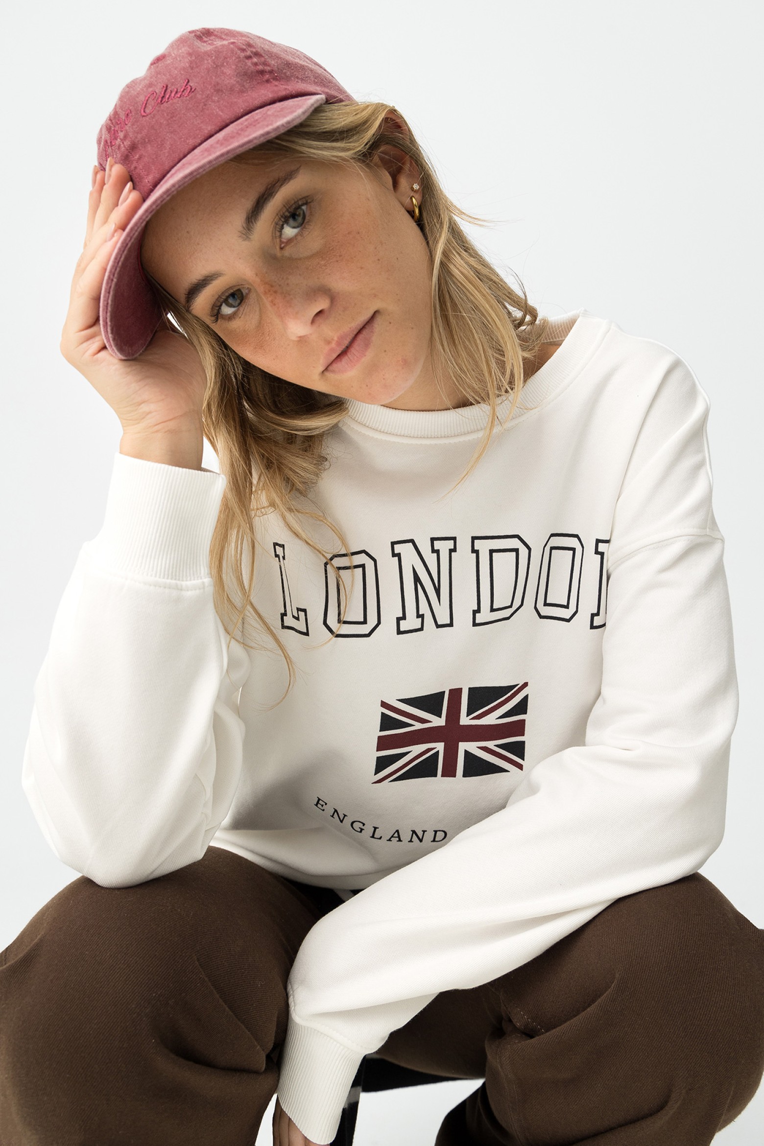 Relaxed Fit Printed Sweatshirt