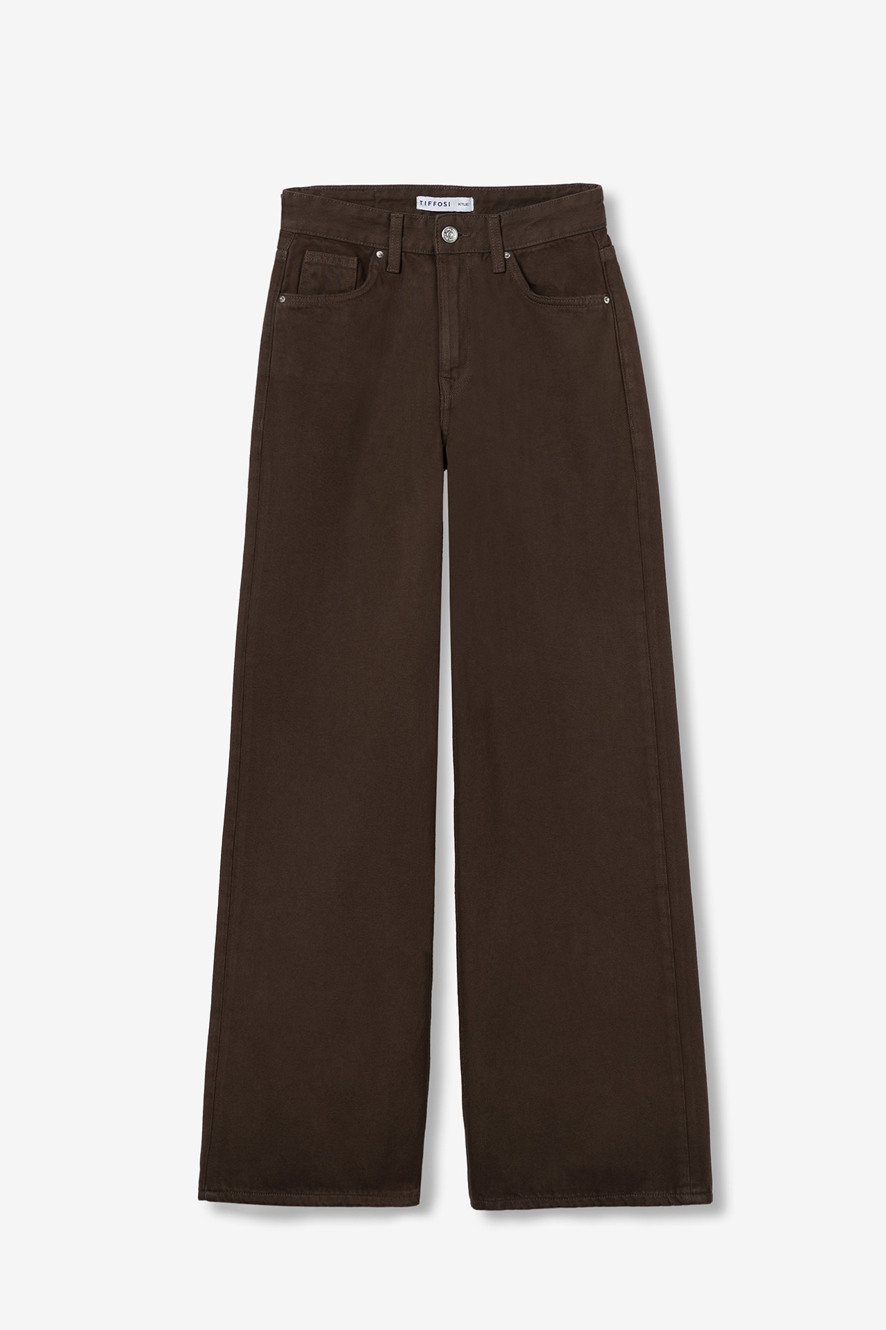 Calas Wide Leg Castanhas