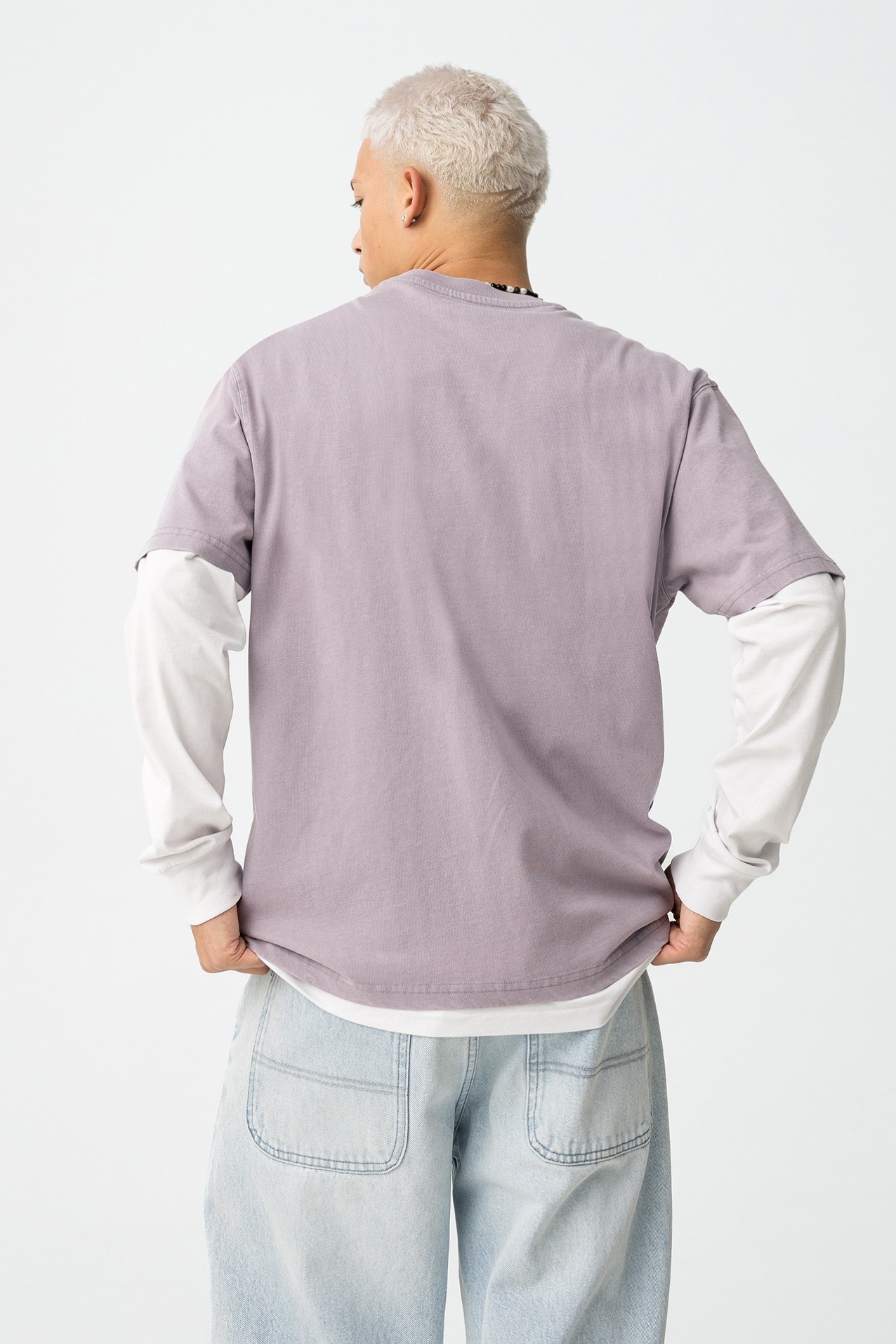 Relaxed Printed T-Shirt with Embroidery