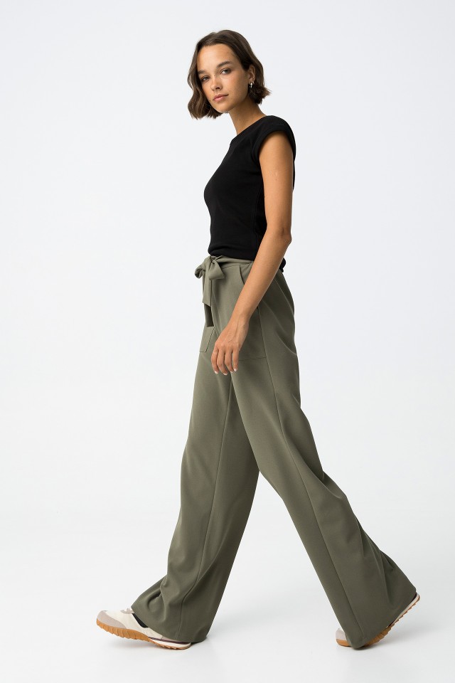 Wide Leg Trousers