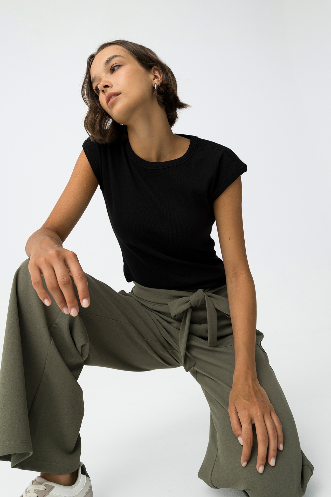 Wide Leg Trousers