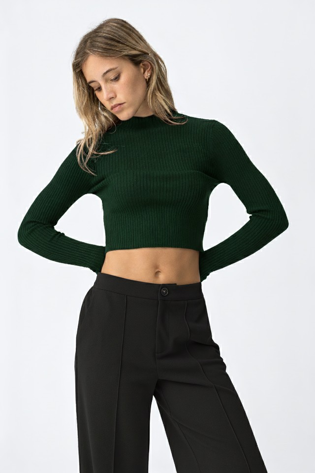 Super Slim Ribbed Shirt