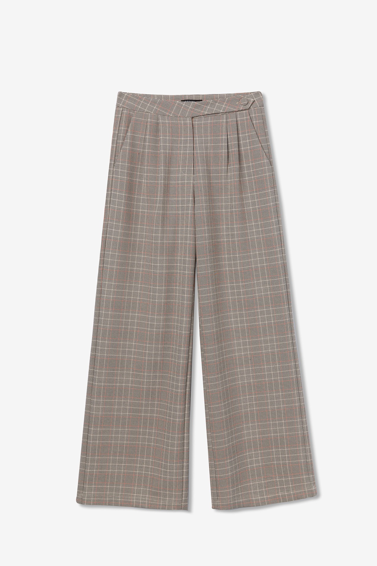 Pantalones Wide Leg con Pinzas