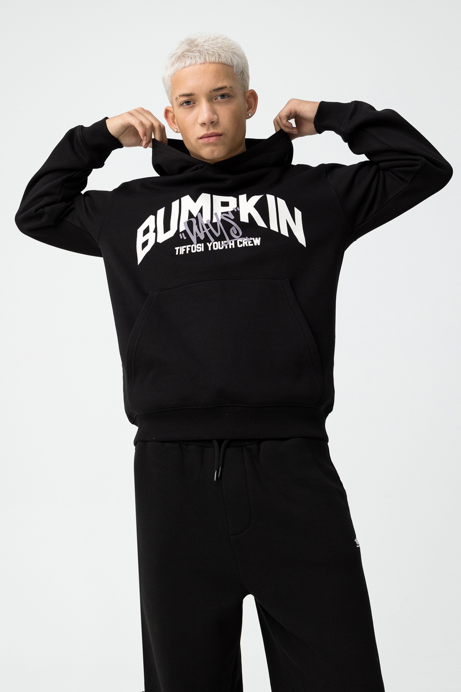 Regular Fit Printed Hoodie