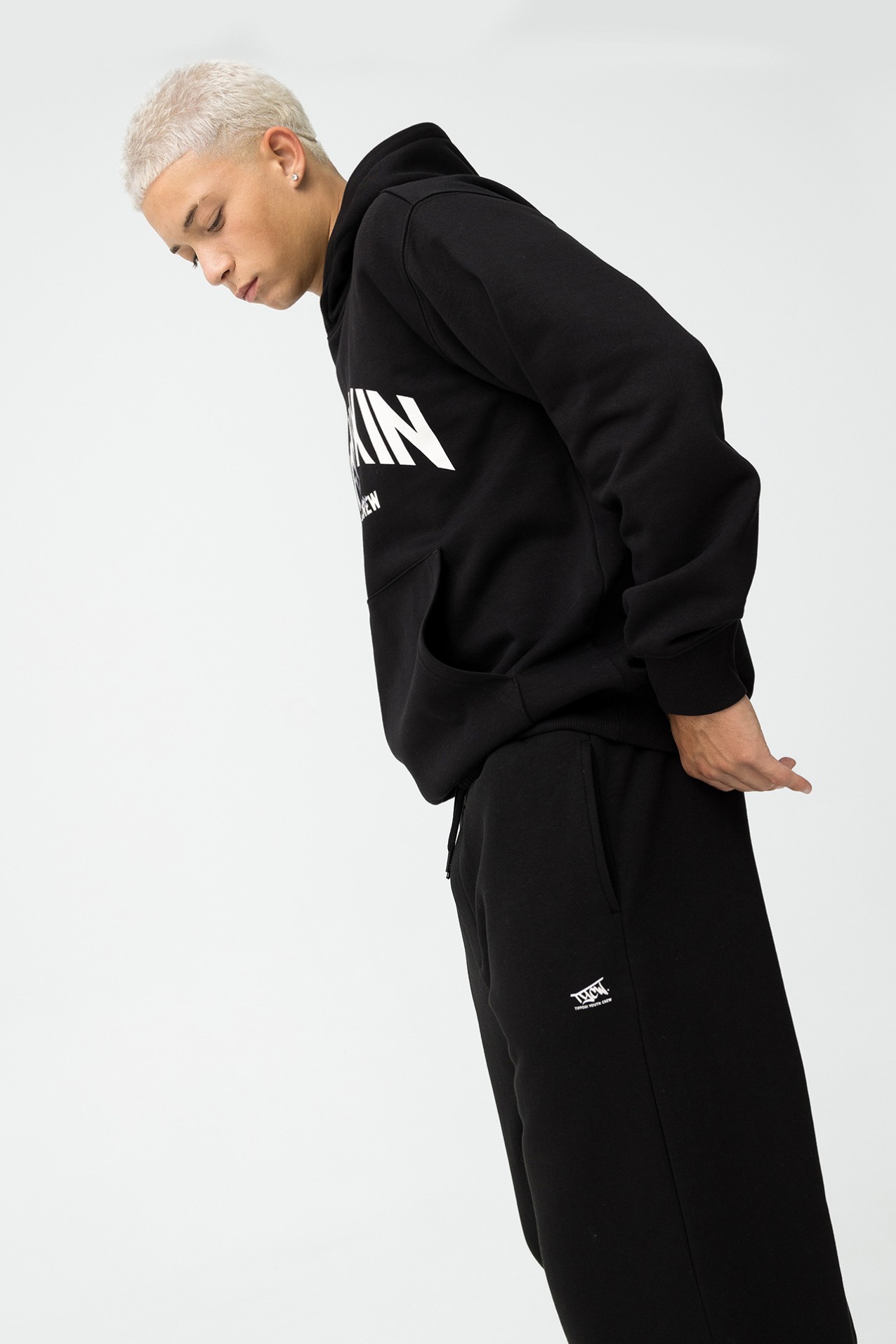 Regular Fit Printed Hoodie