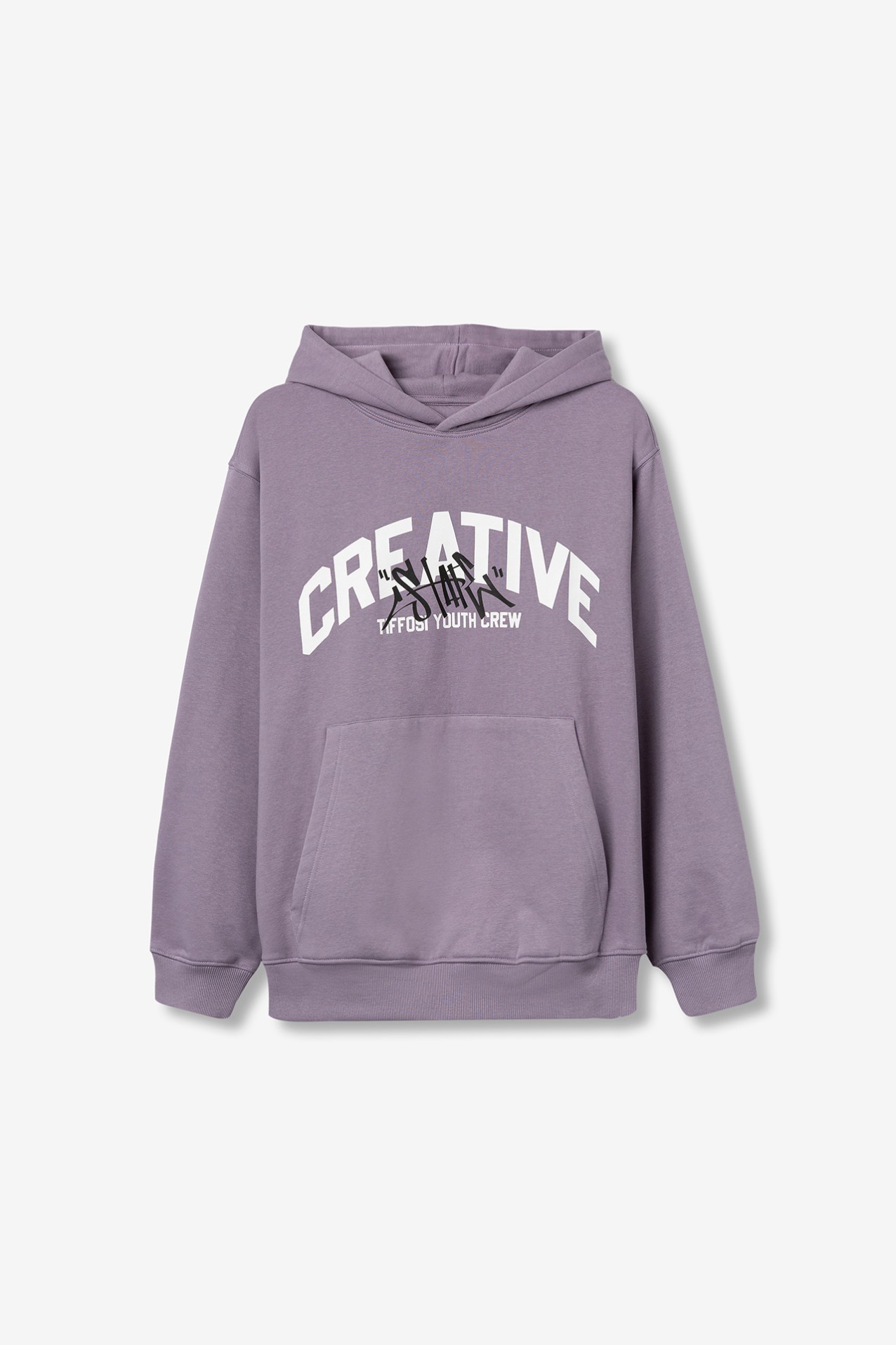 Regular Fit Printed Hoodie