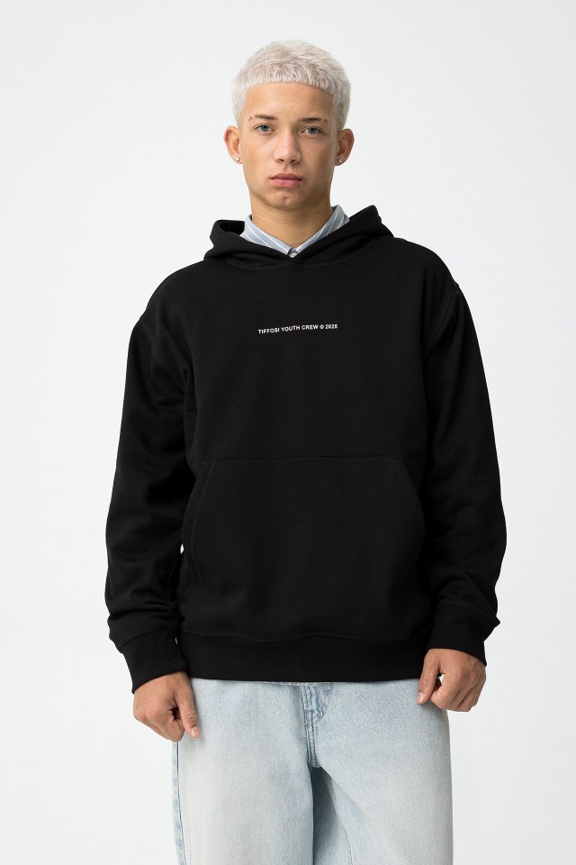 Hoodie Relaxed com Logo Bordado
