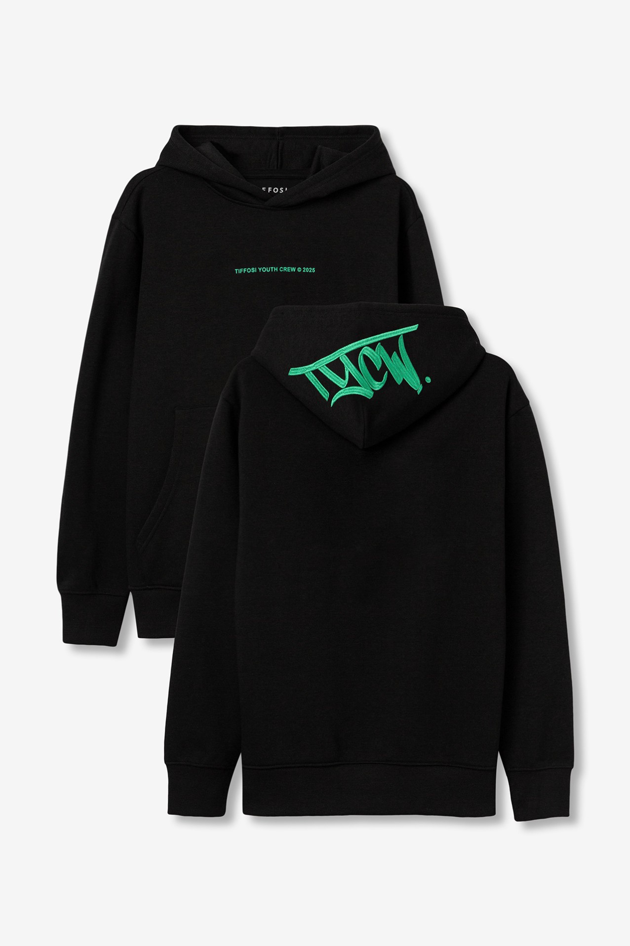 Hoodie Relaxed com Logo Bordado