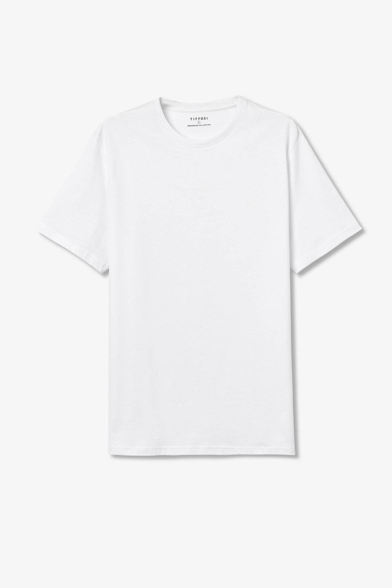 T-shirt de Algodo com Relevo