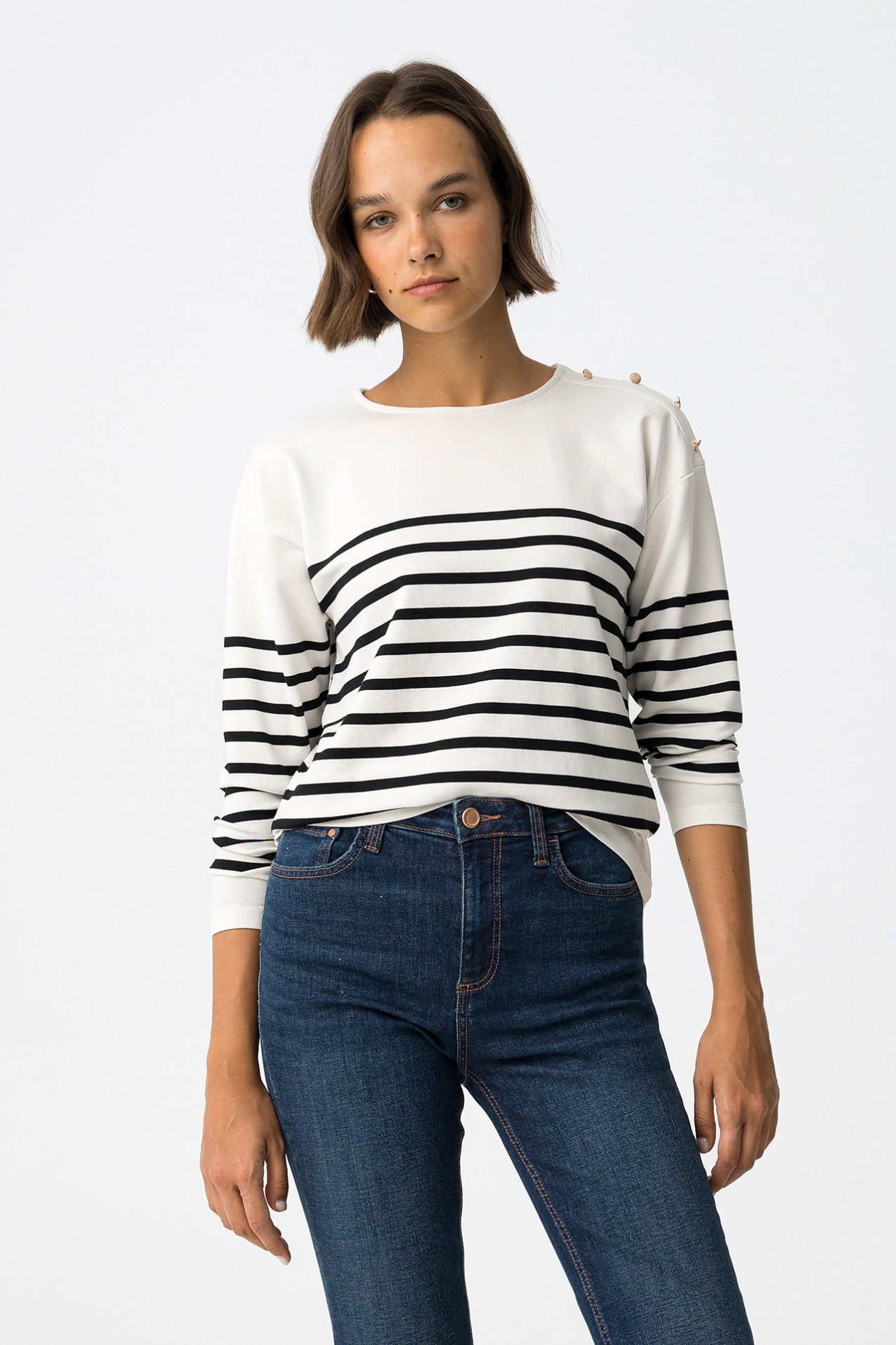 T-shirt Listrada Relaxed