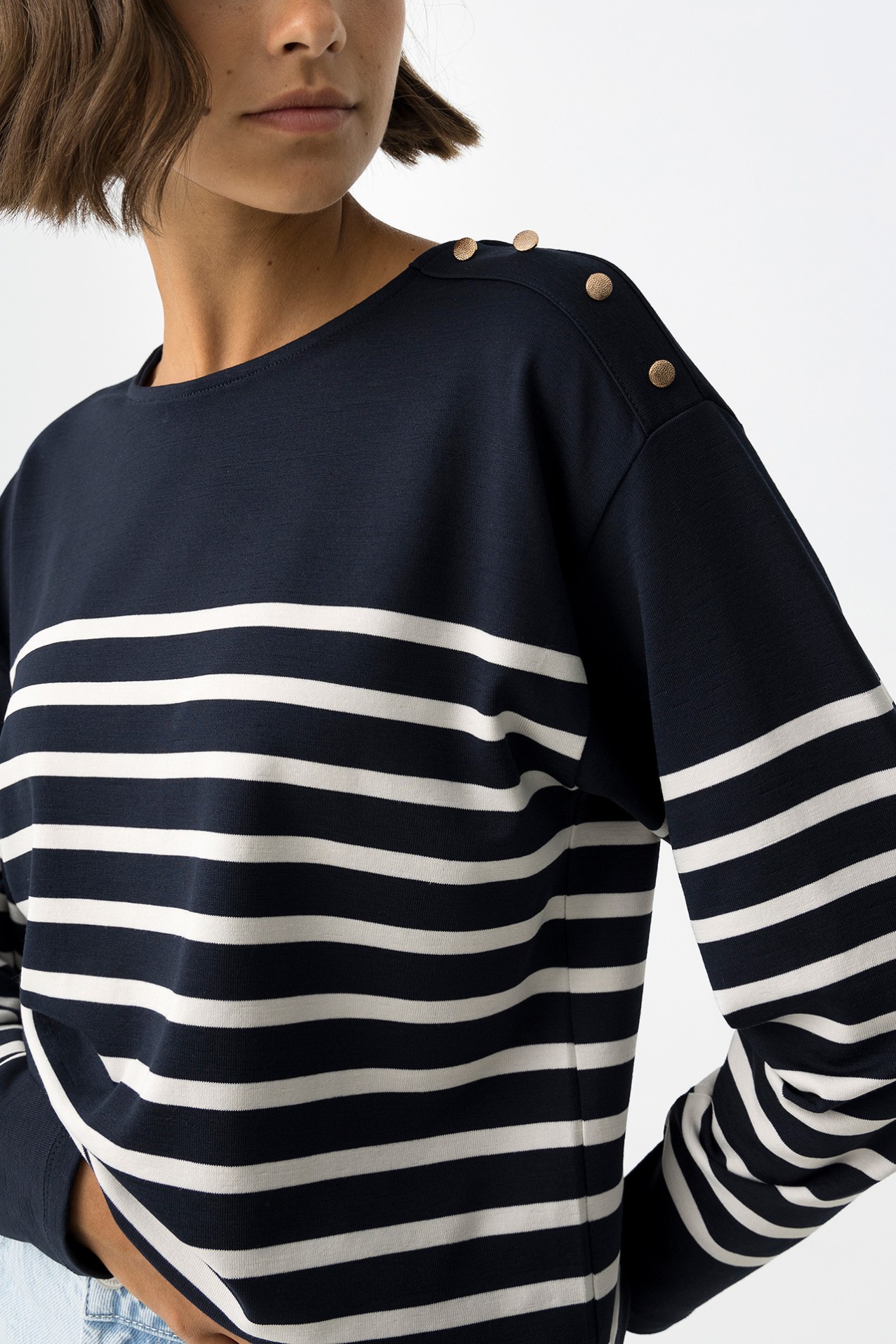 Striped Long Sleeve Tee
